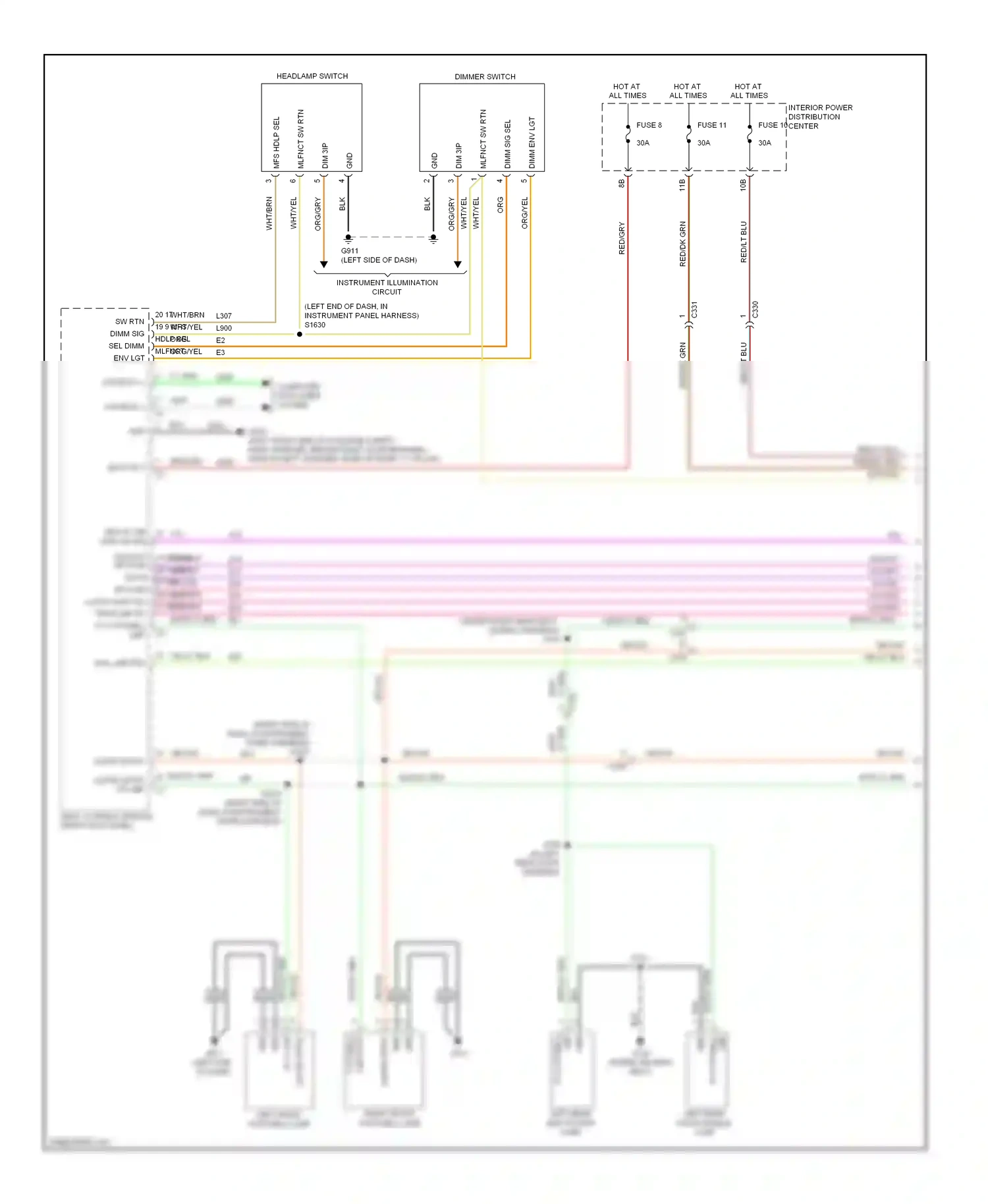 Dodge Charger VI (2010-2014) computer data lines system wiring diagram  (21 of 59)
