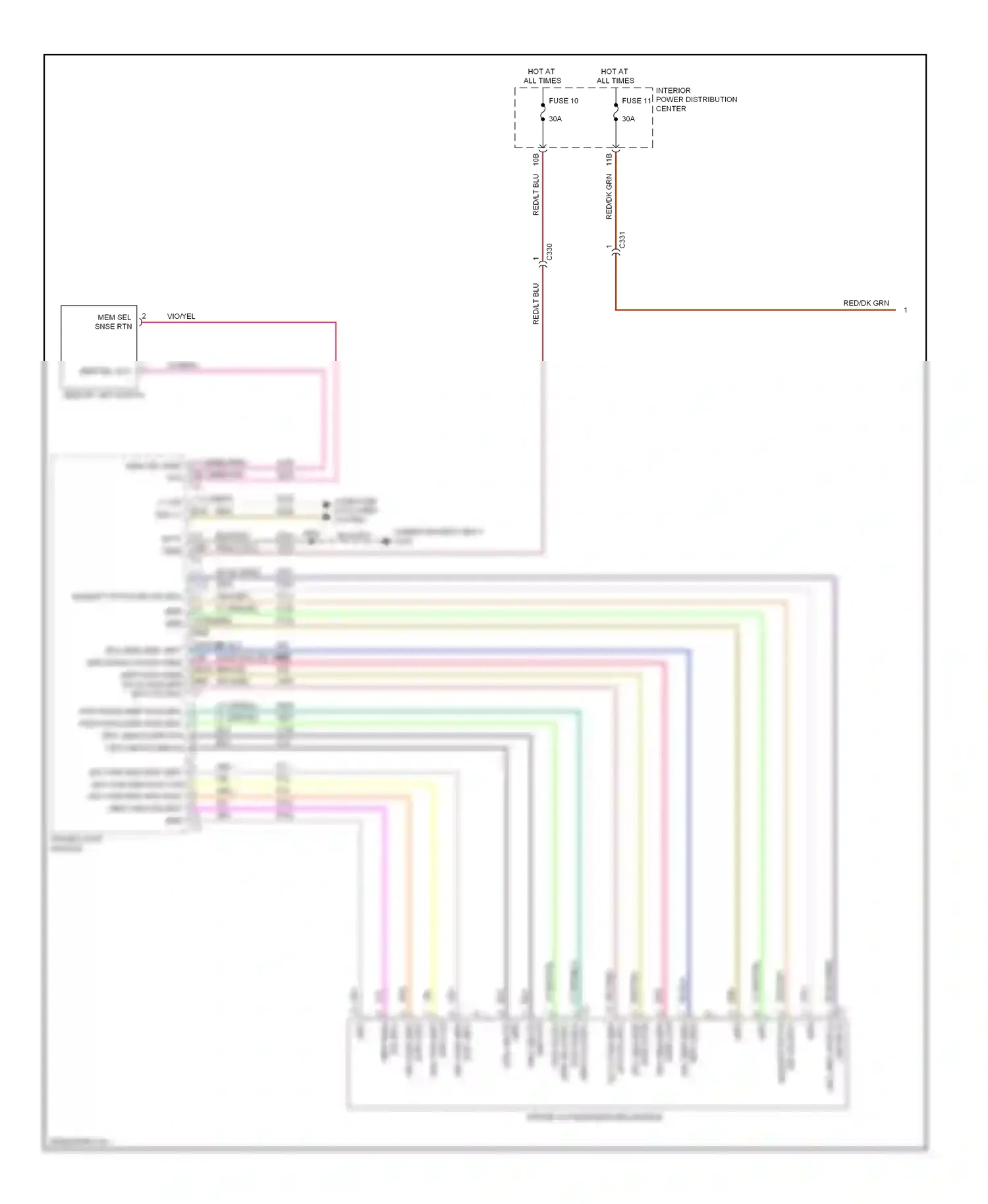 Dodge Charger VI (2010-2014) computer data lines system wiring diagram  (30 of 59)