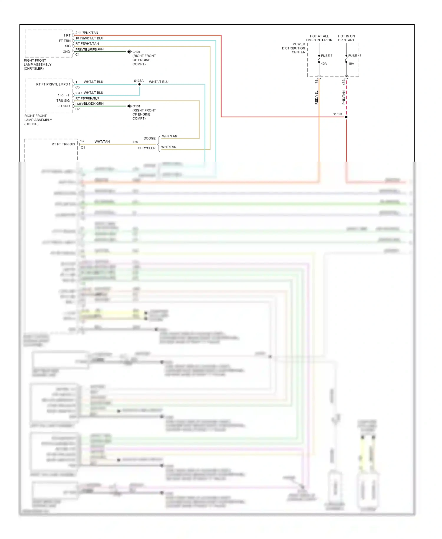 Dodge Charger VI (2010-2014) computer data lines system wiring diagram  (15 of 59)