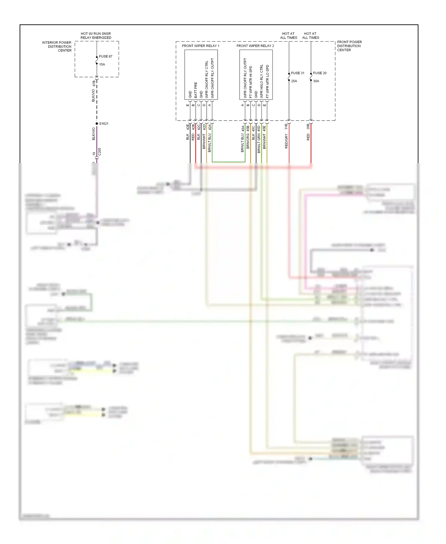 Dodge Charger VI (2010-2014) computer data lines system wiring diagram  (59 of 59)