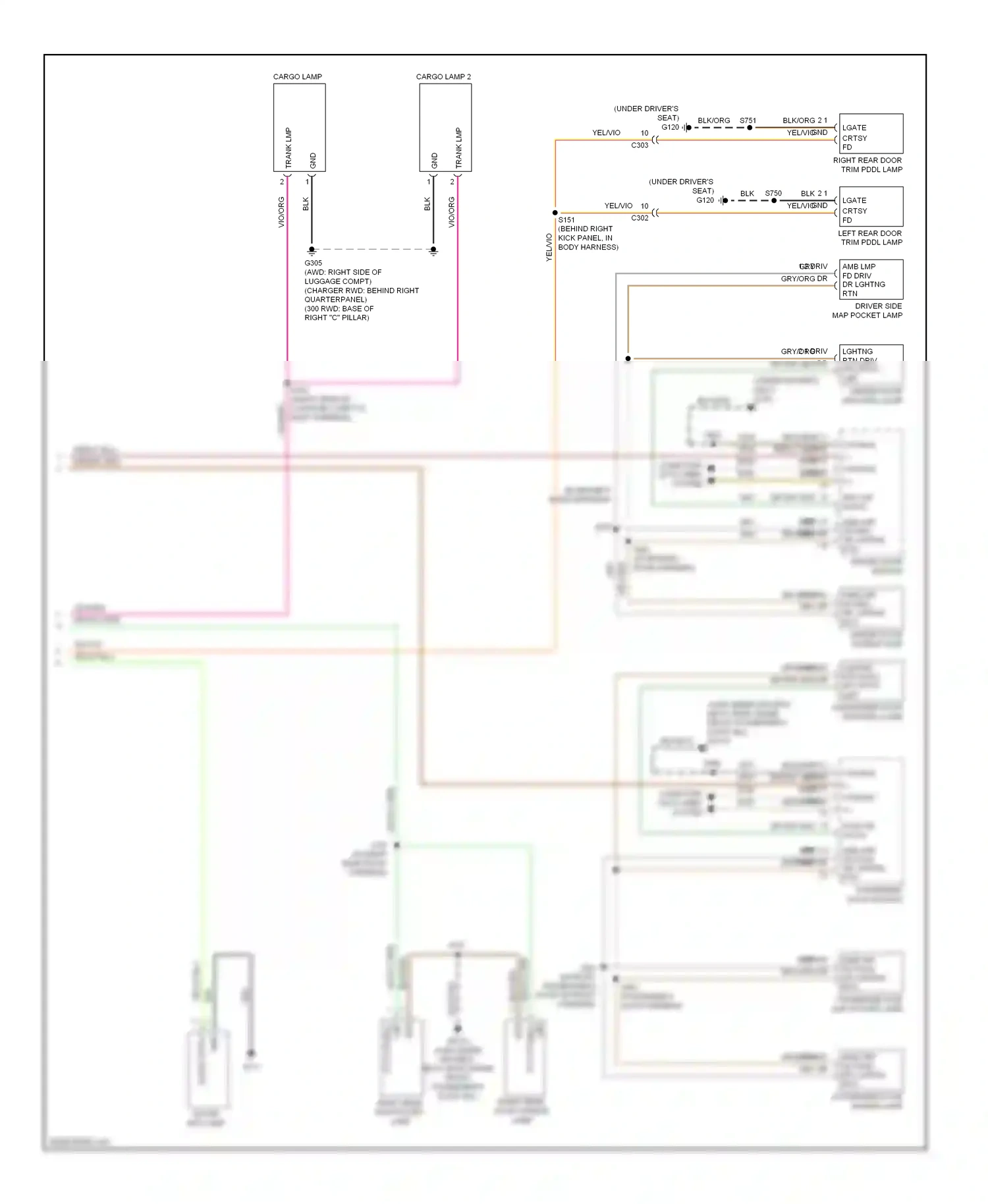 Dodge Charger VI (2010-2014) computer data lines system wiring diagram  (22 of 59)