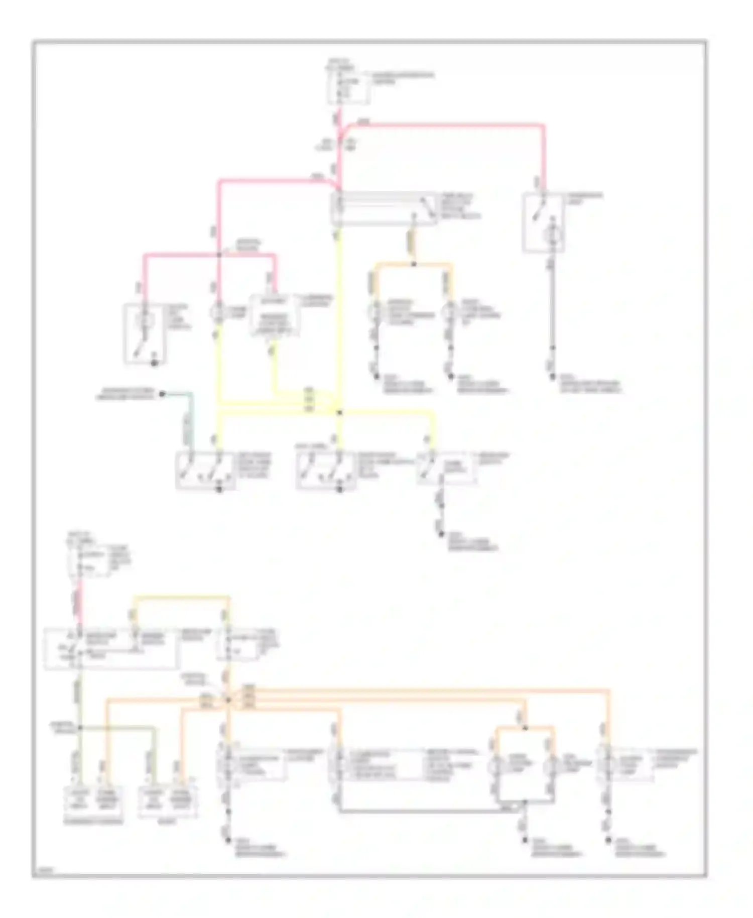 Dakota Sport Dodge  (1989-1994): Interior light circuit