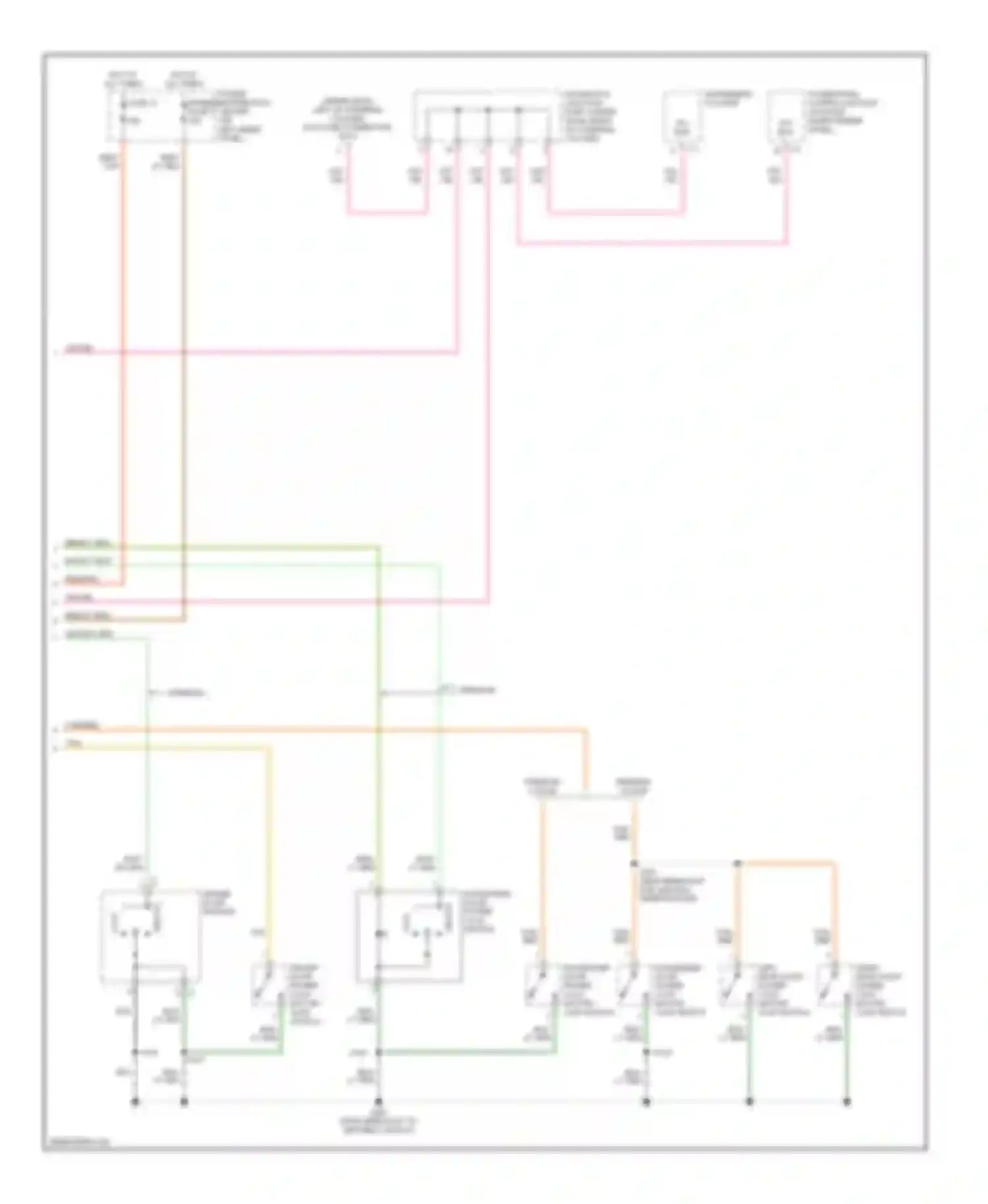 Dakota Dodge II (1997-2004): Anti-theft circuit (2 of 2)