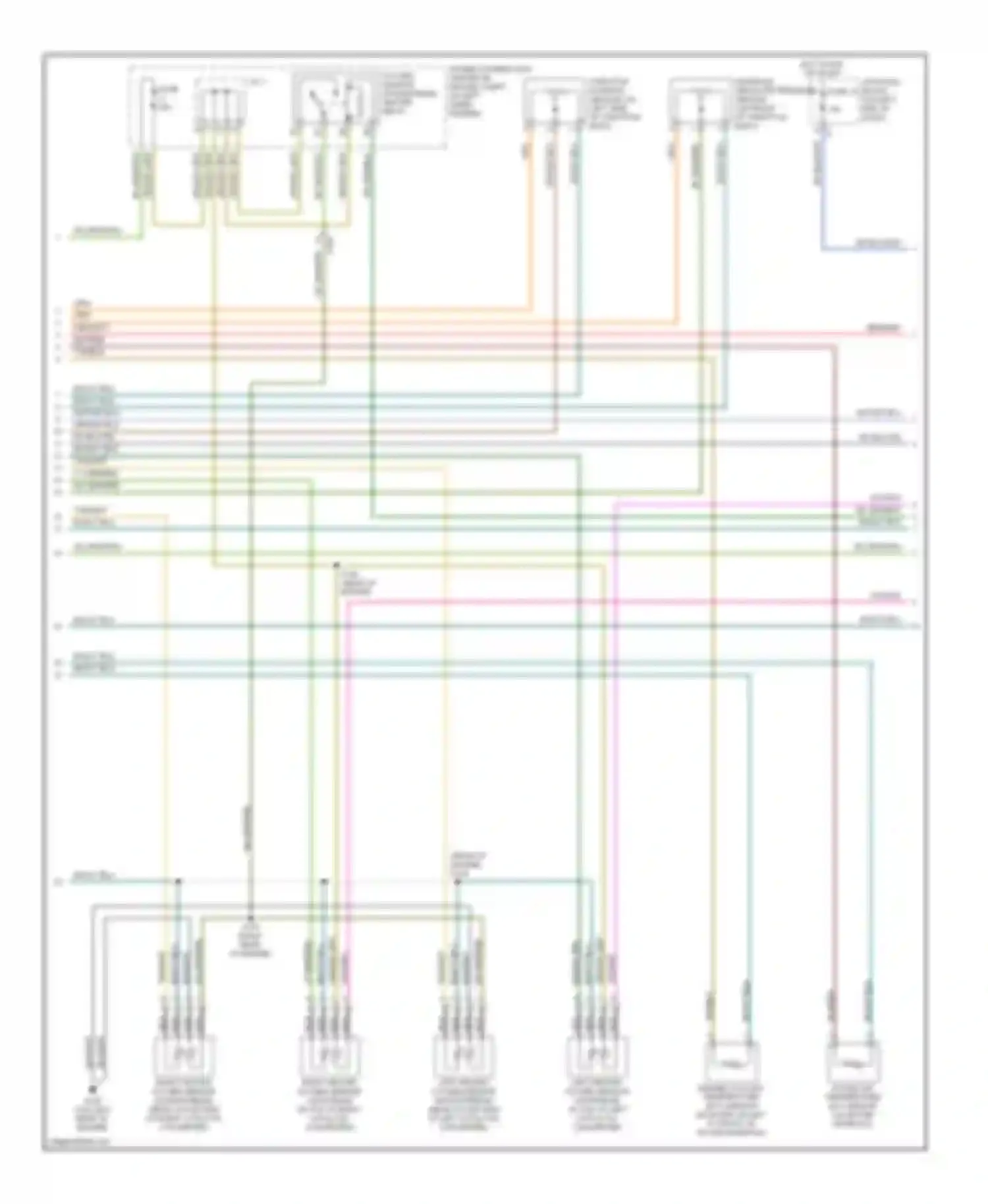 Dakota Dodge II (1997-2004): Wiring diagram engine performance 3.9ls, california (3 of 4)