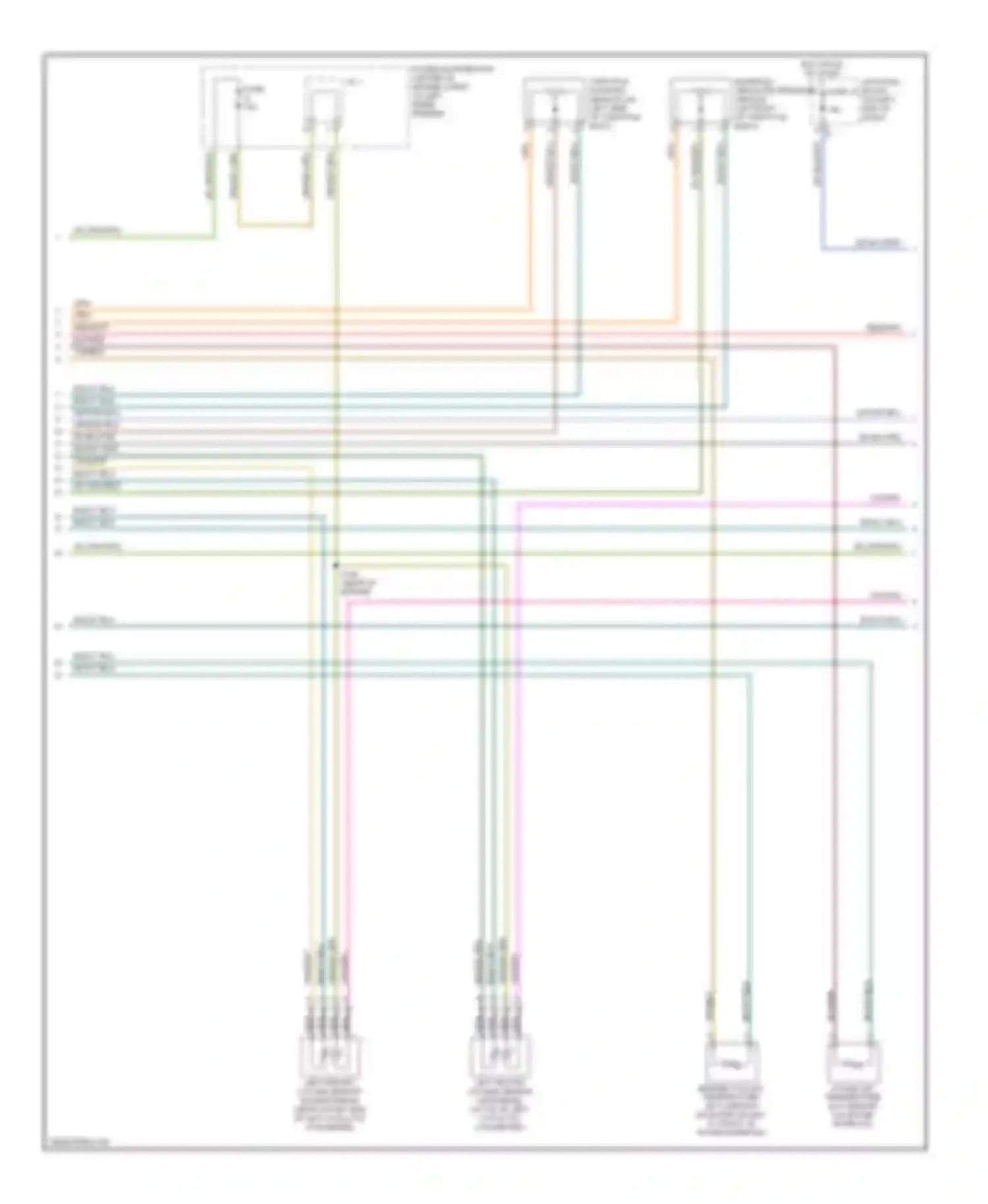 Dakota Dodge II (1997-2004): Wiring diagram engine performance 5.9ls, federal (3 of 4)