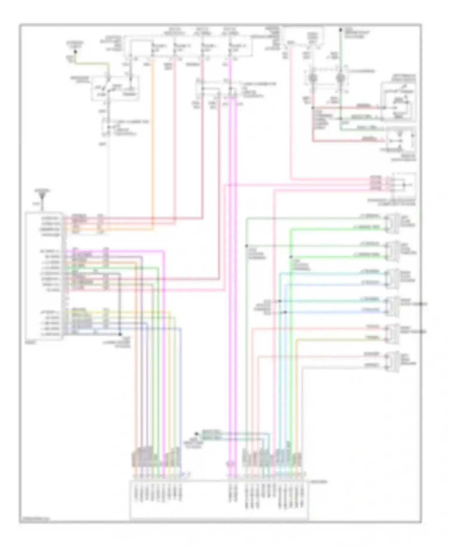 Dakota Dodge II (1997-2004): Radio circuits, premium radio