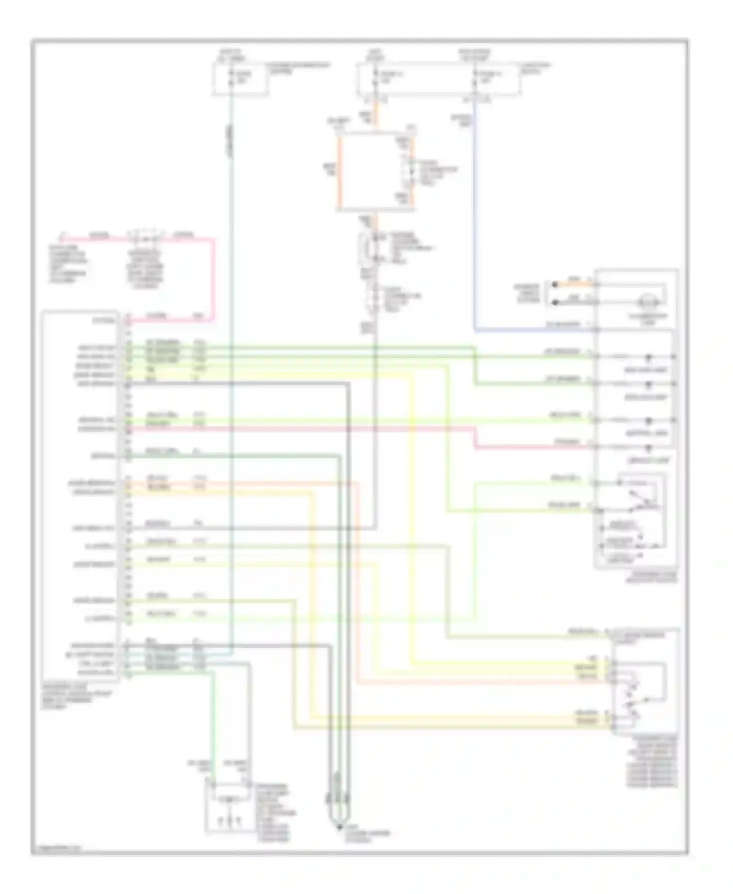 Dakota Dodge II (1997-2004): Transfer case circuit