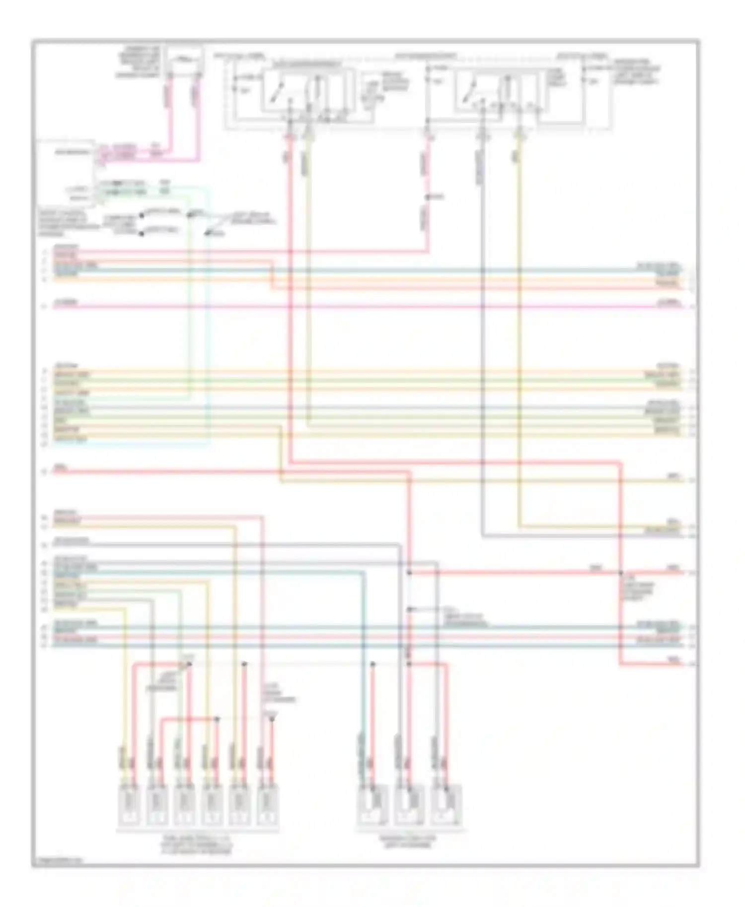 Dakota Dodge III facelift (2007-2011): Wiring diagram engine performance 3.7l (2 of 5)