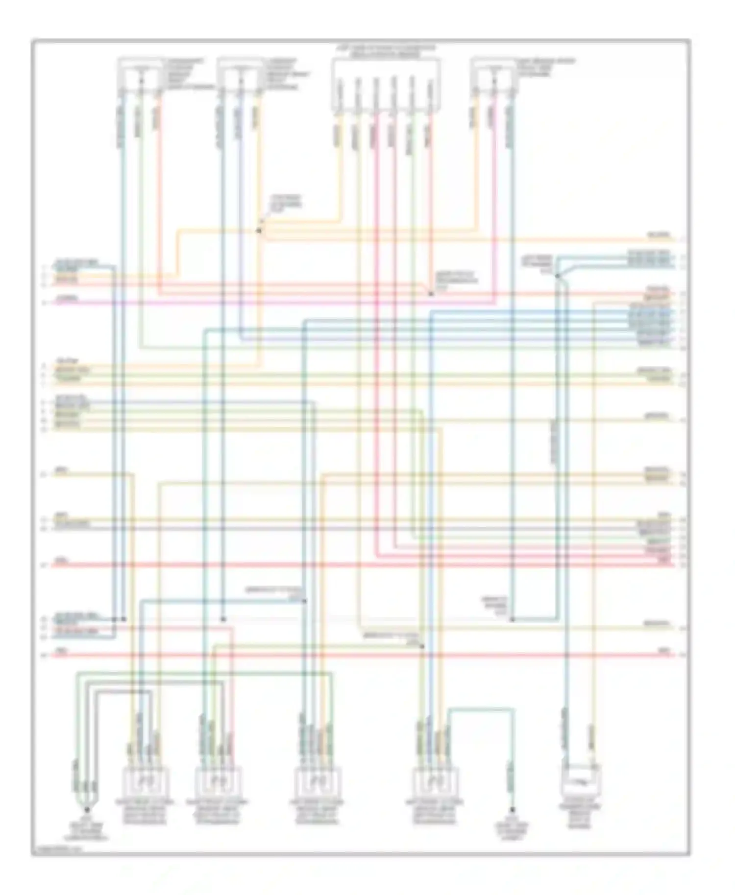 Dakota Dodge III facelift (2007-2011): Wiring diagram engine performance 3.7l (3 of 5)