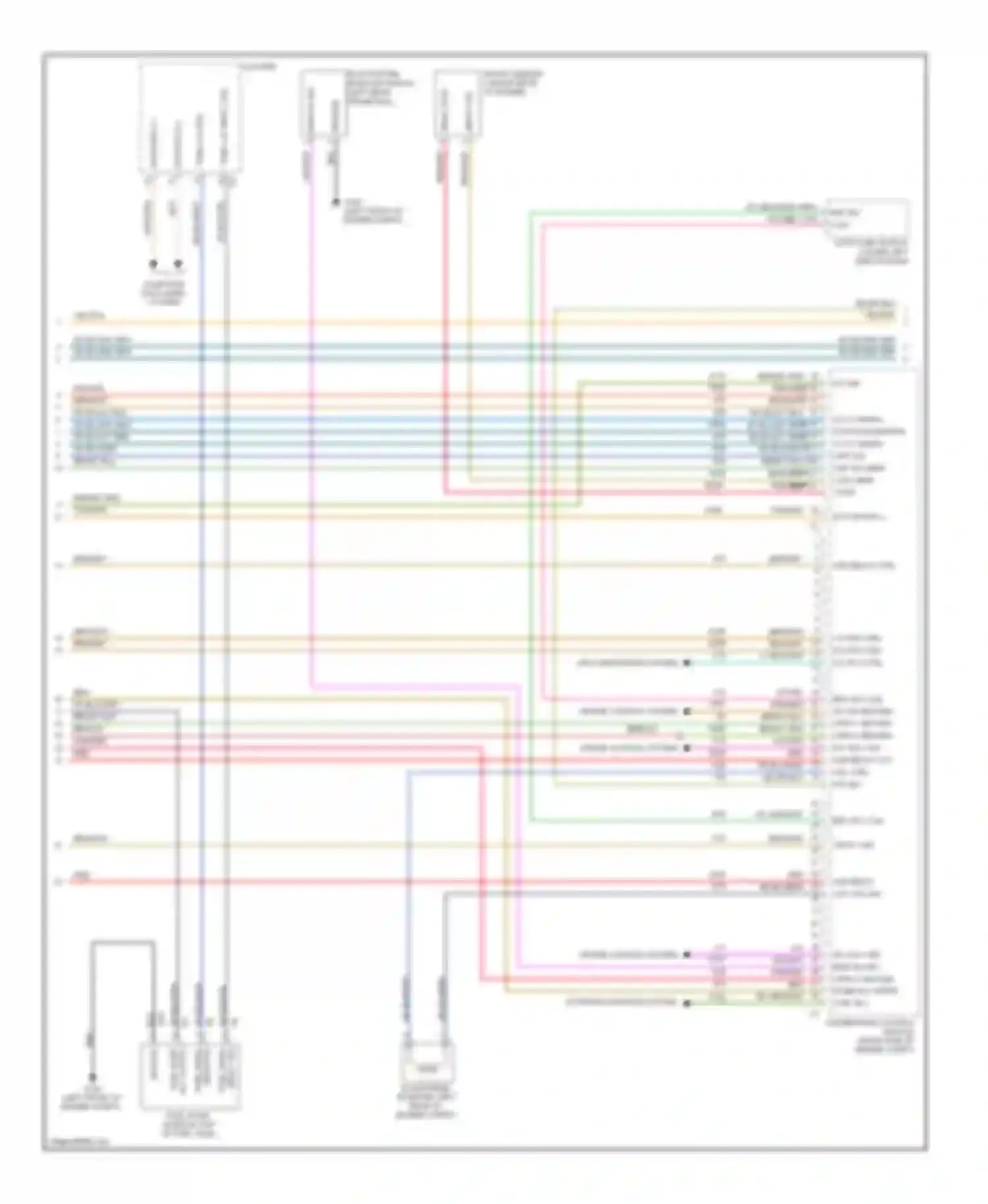 Wiring diagram computer data lines system for Dodge Dakota III facelift (2007-2011) (8 of 27)