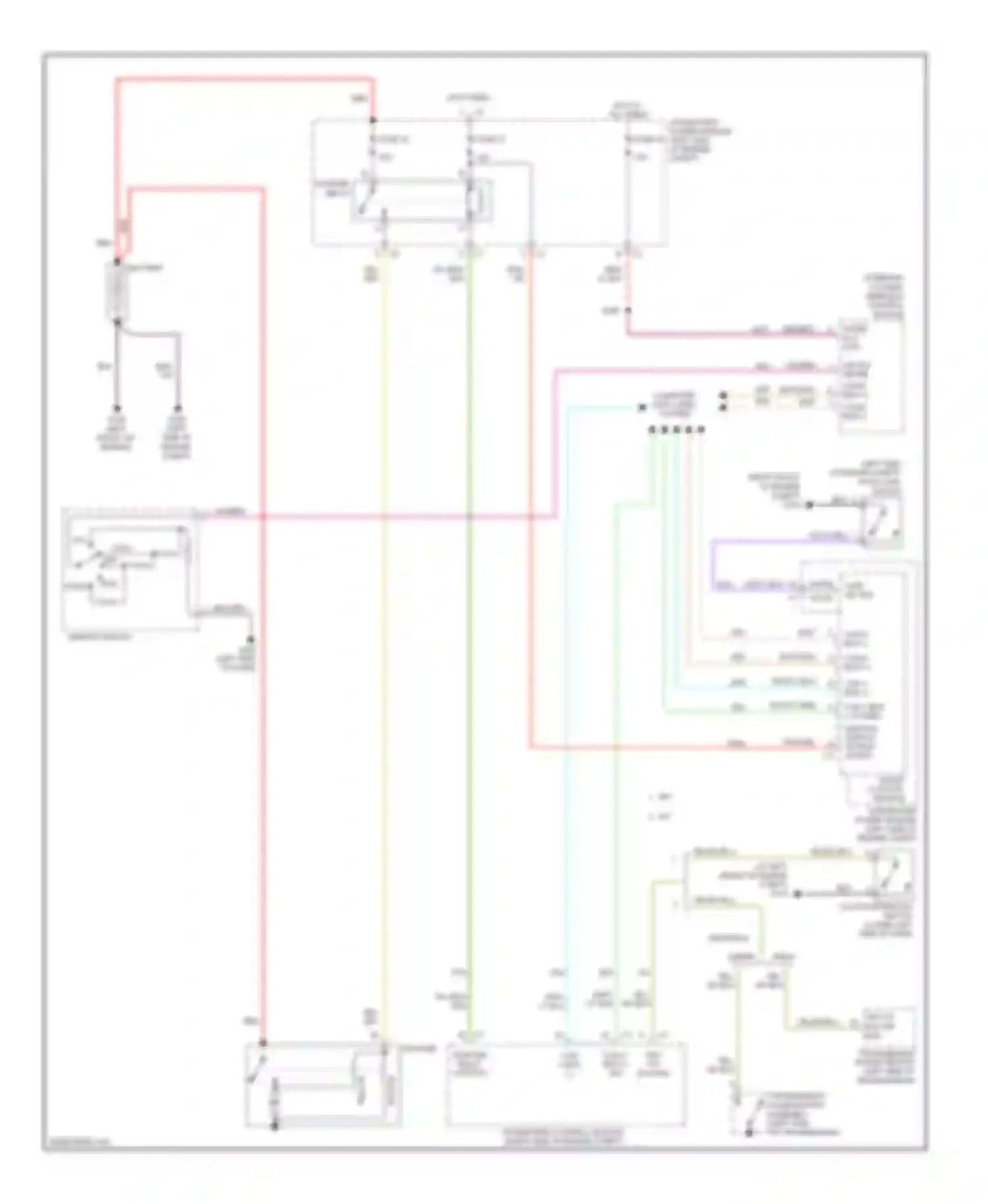 Wiring diagram front control module for Dodge Dakota III facelift (2007-2011) (11 of 13)