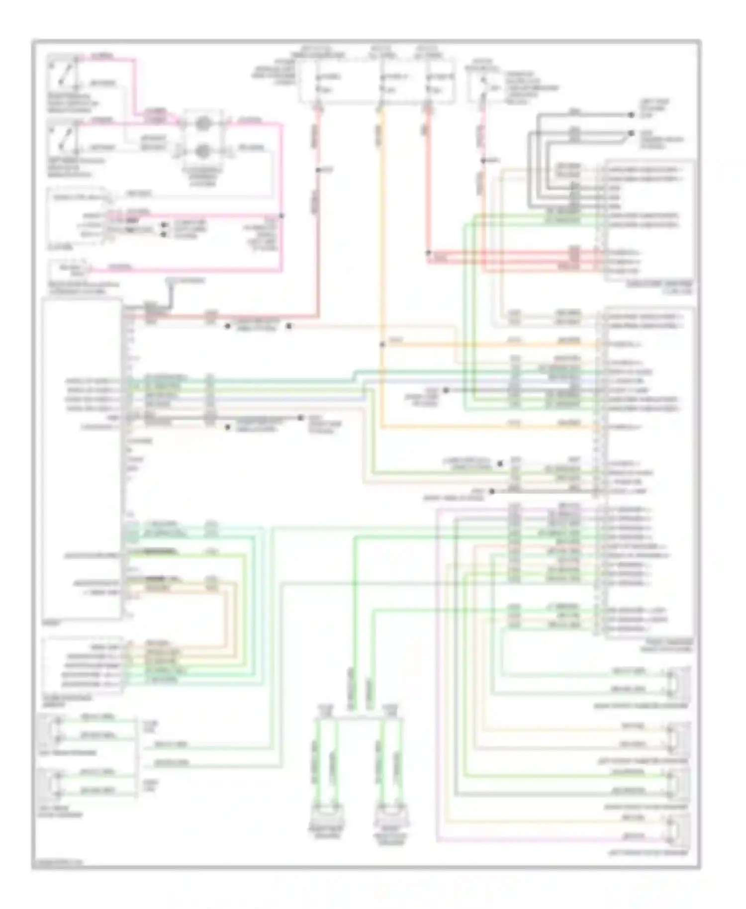 Wiring diagram sw mux rtn for Dodge Dakota III facelift (2007-2011) (2 of 2)