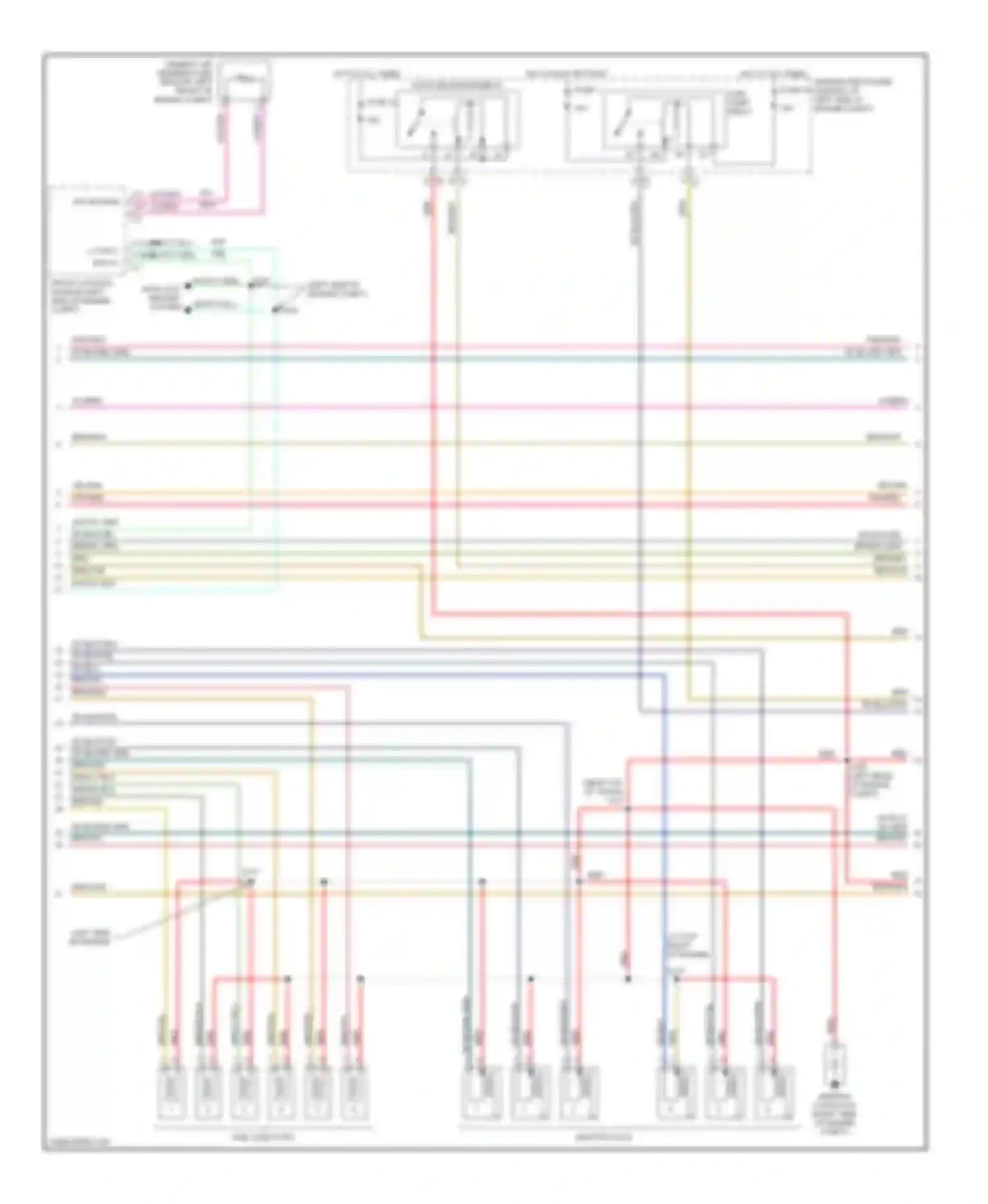 Dakota Dodge III (2004-2007): Wiring diagram engine performance 3.7l (2 of 5)