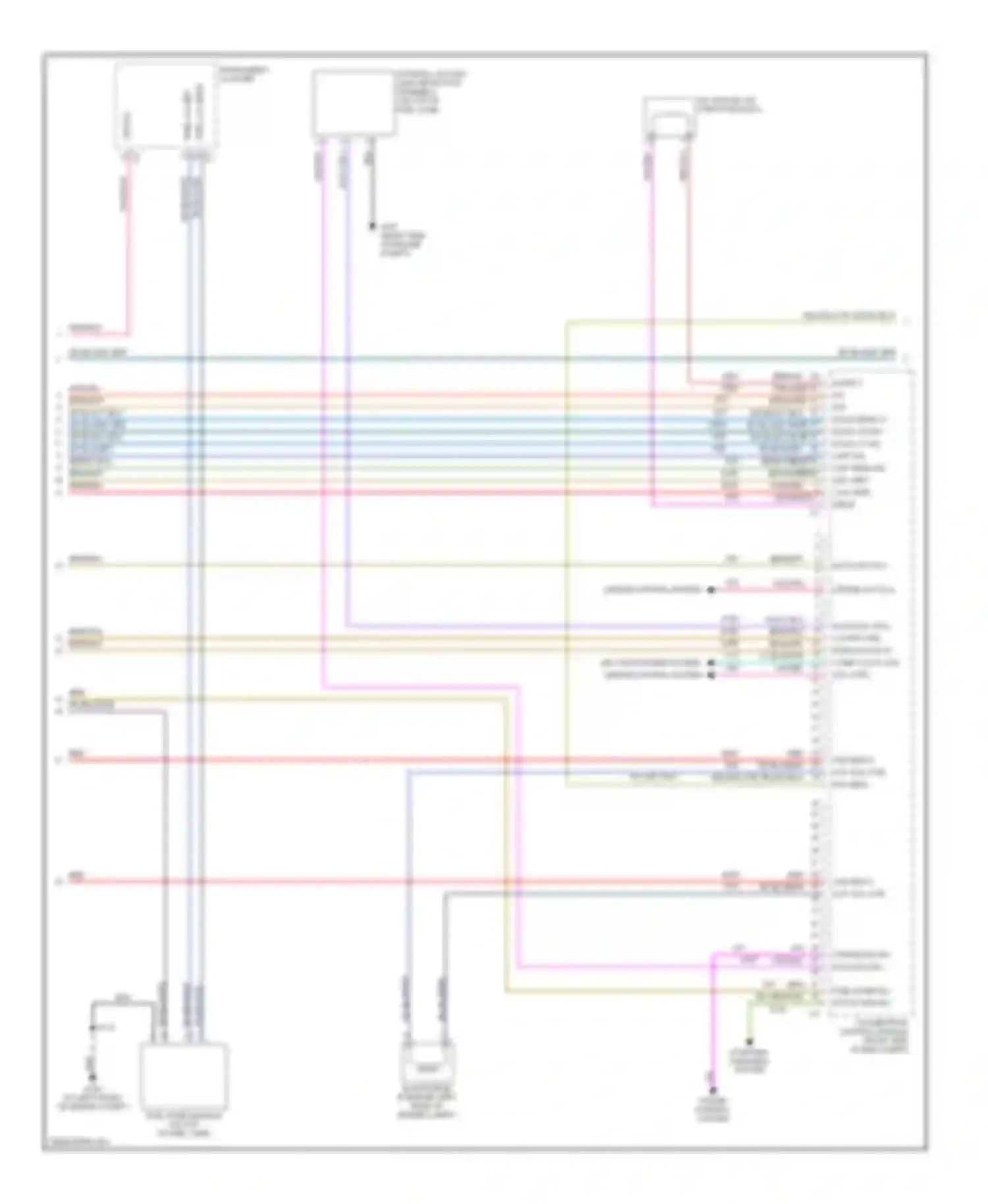 Dakota Dodge III (2004-2007): Wiring diagram engine performance 3.7l (4 of 5)
