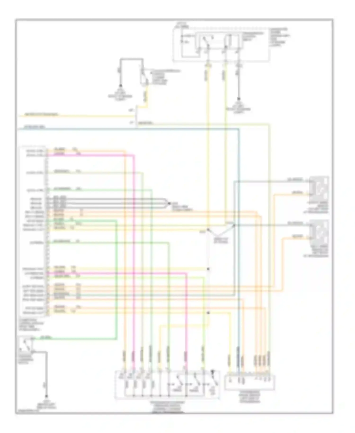 Dakota Dodge III (2004-2007): Wiring diagram engine performance 3.7l (5 of 5)