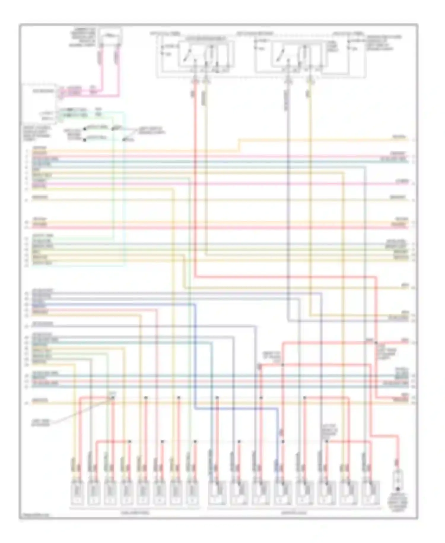 Dakota Dodge III (2004-2007): Wiring diagram engine performance 4.7l (2 of 5)
