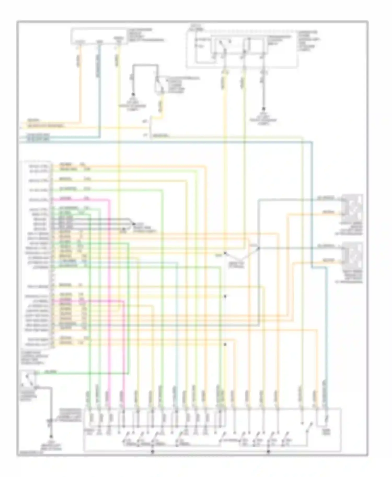 Dakota Dodge III (2004-2007): Wiring diagram engine performance 4.7l (5 of 5)