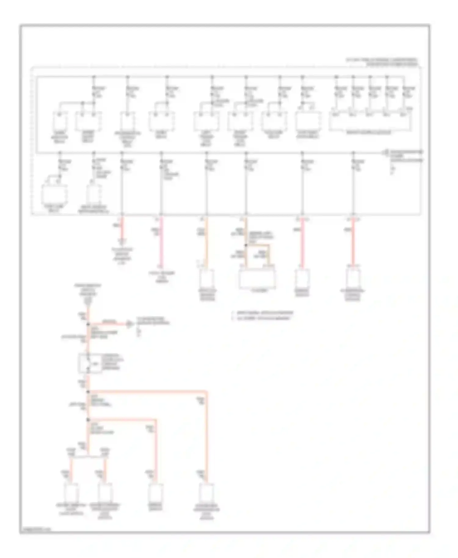 Dakota Dodge III (2004-2007): Power distribution circuit (3 of 3)