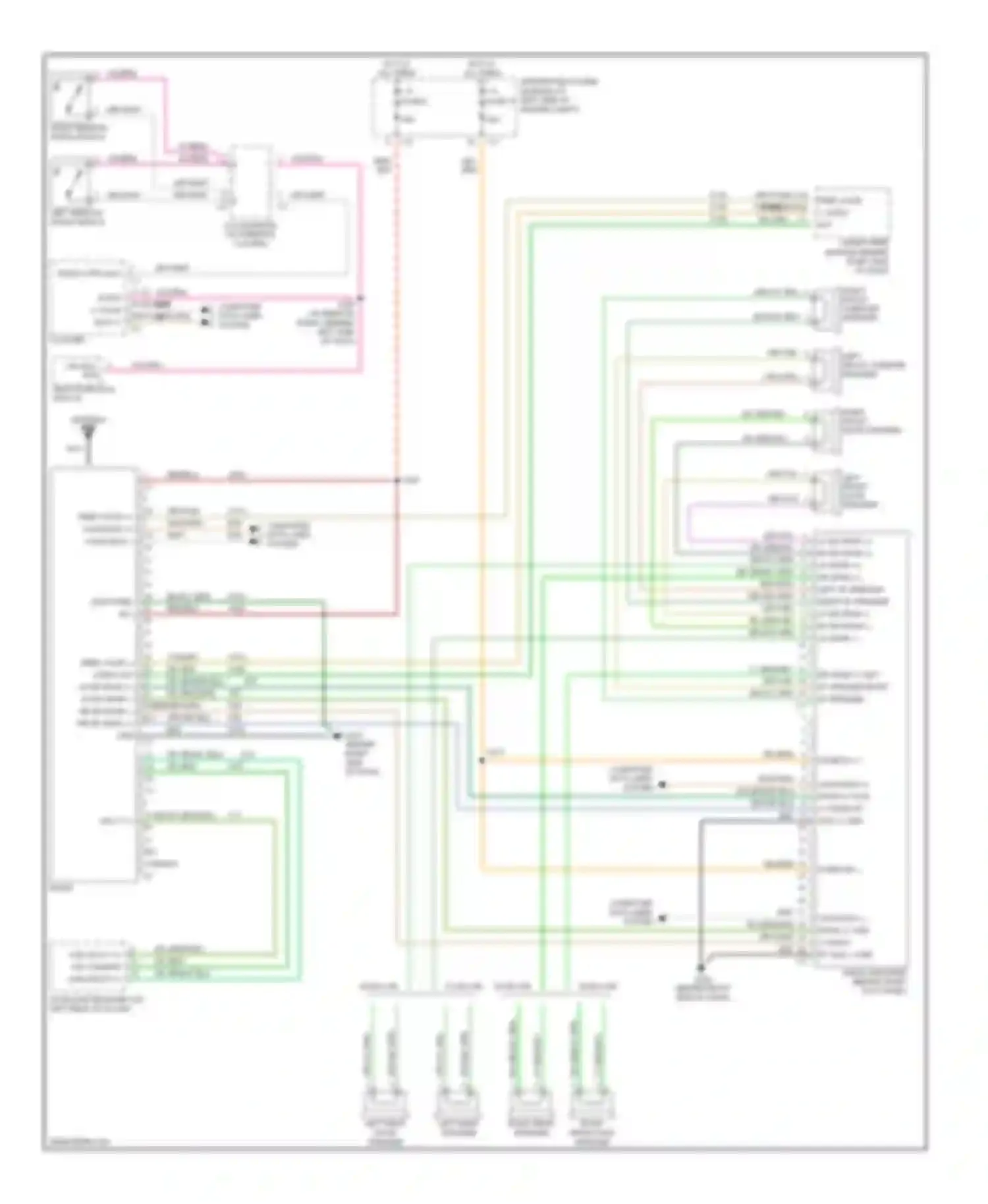 Dakota Dodge III (2004-2007): Radio circuit, premium