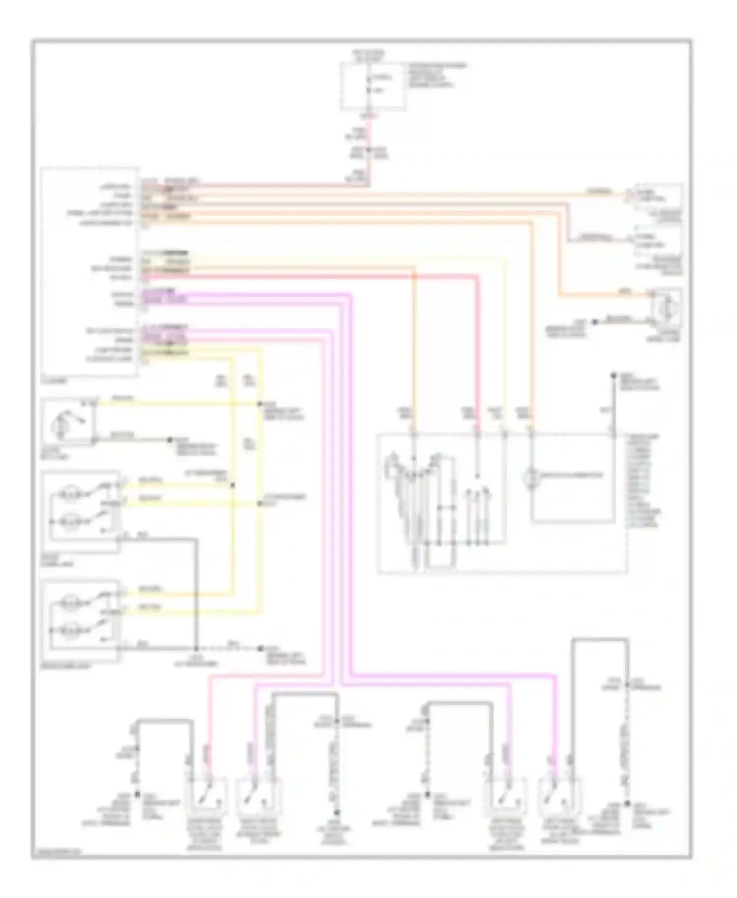 Wiring diagram 23 22 switch sense rr ajar switch sense for Dodge Dakota III (2004-2007) (1 of 1)