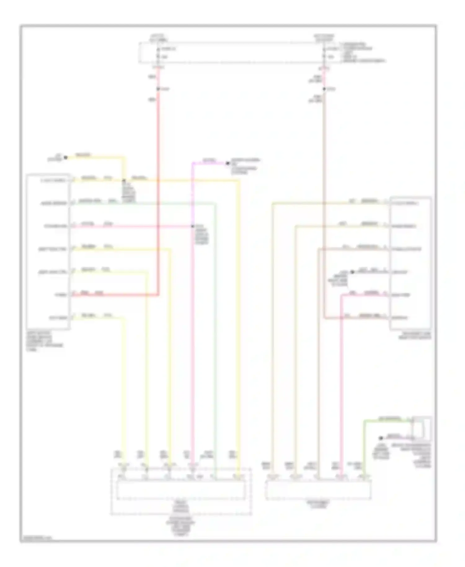 Wiring diagram org/dk blu for Dodge Dakota III (2004-2007) (4 of 4)