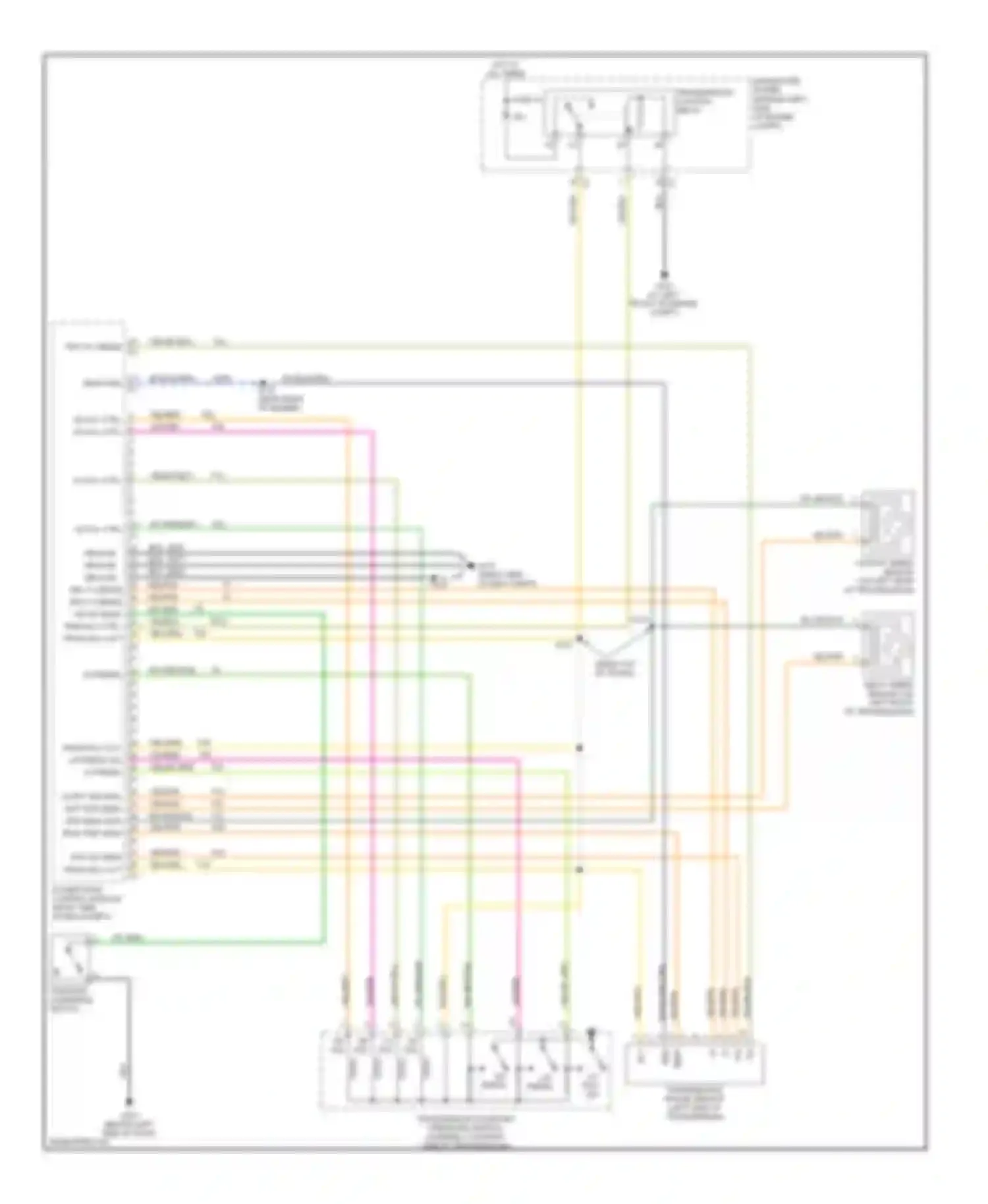 Wiring diagram sens grd for Dodge Dakota III (2004-2007) (1 of 2)