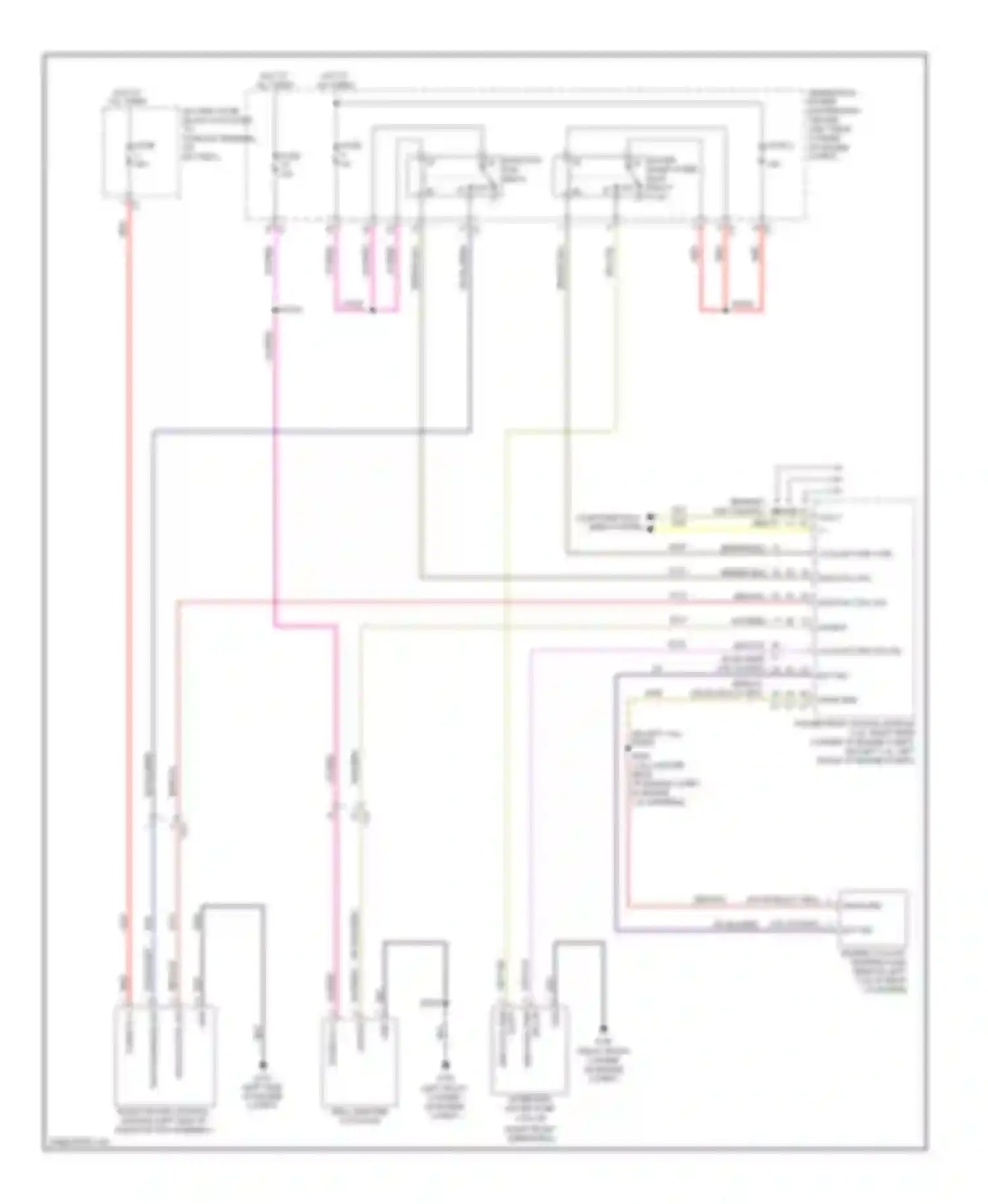 Dart Dodge PF (2012-2016): Cooling fan circuit