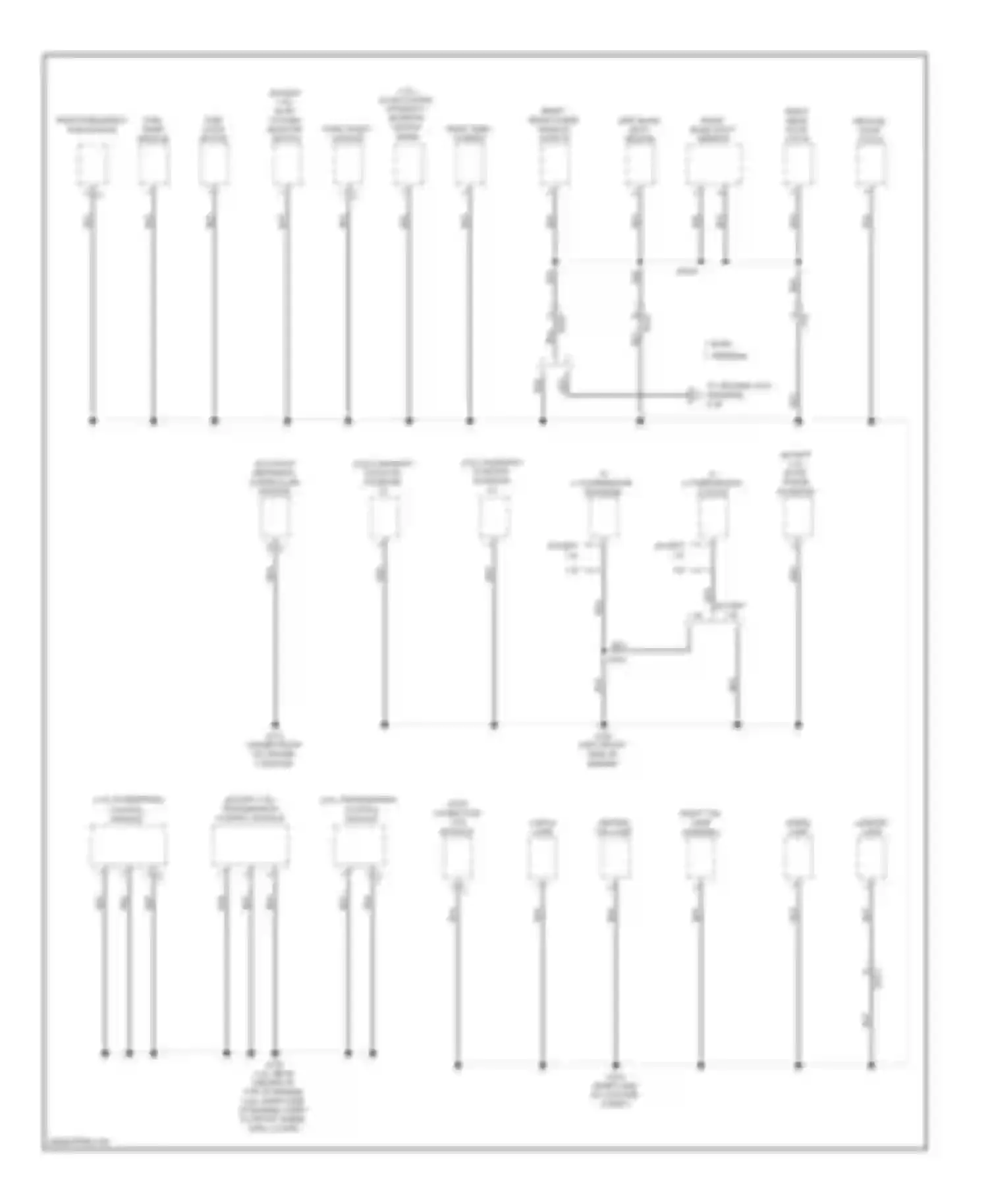 Dart Dodge PF (2012-2016): Ground distribution circuit (2 of 4)