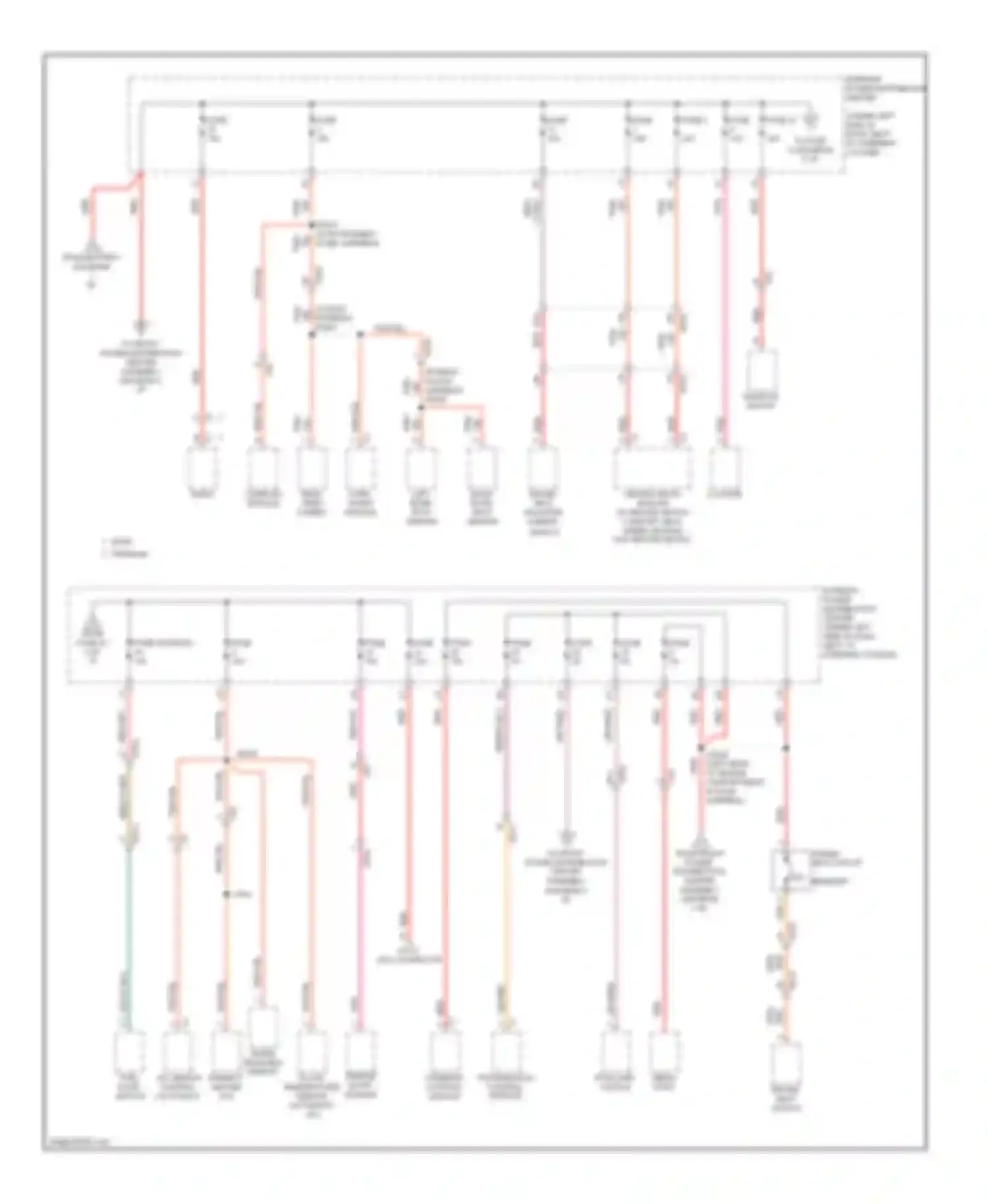 Dart Dodge PF (2012-2016): Power distribution circuit (2 of 4)