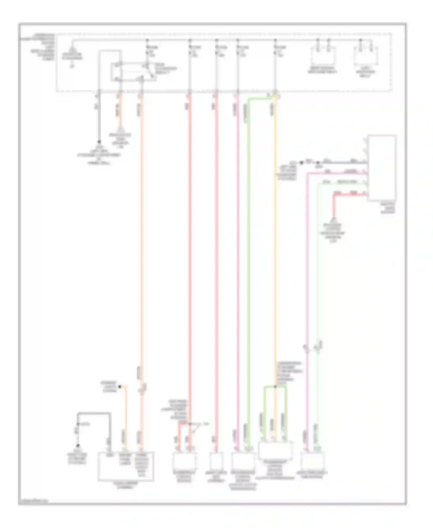 Dart Dodge PF (2012-2016): Power distribution circuit (4 of 4)