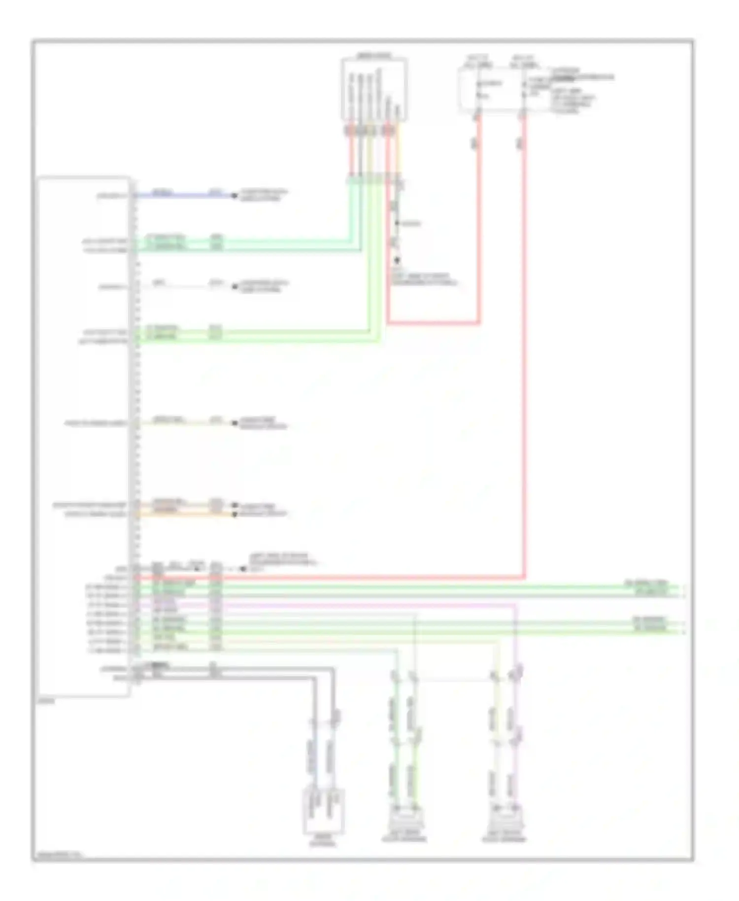 Dart Dodge PF (2012-2016): Radio circuit, base (1 of 3)
