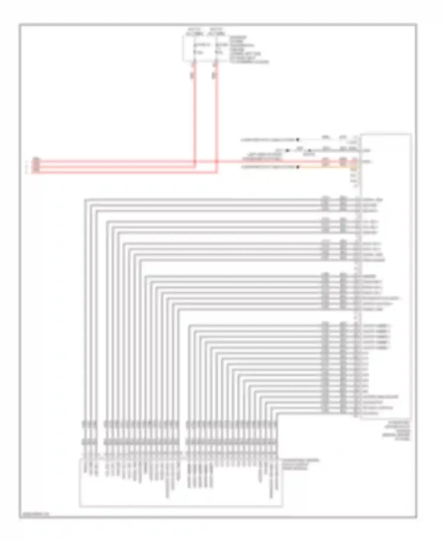 Wiring diagram on/off amber 5 for Dodge Dart PF (2012-2016)
