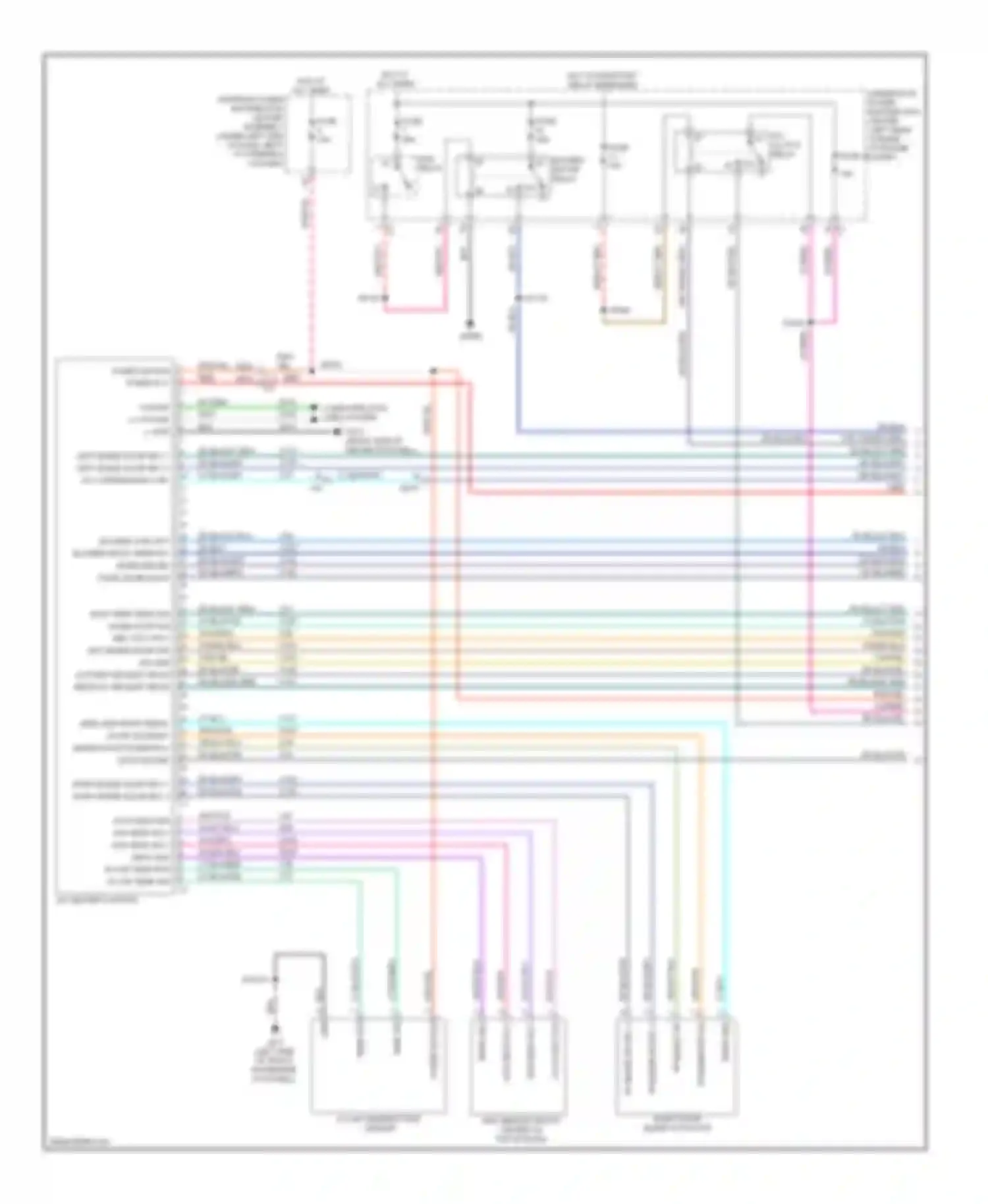 Wiring diagram blower ctrl frt blower front defrost mode driver panel mode door for Dodge Dart PF (2012-2016) (1 of 1)