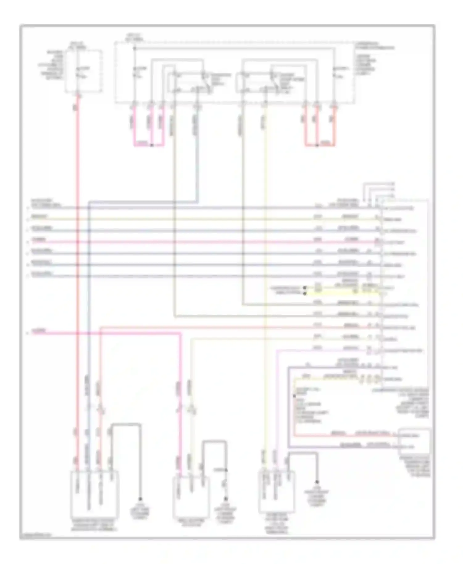 Wiring diagram ele cool pmp for Dodge Dart PF (2012-2016) (1 of 1)
