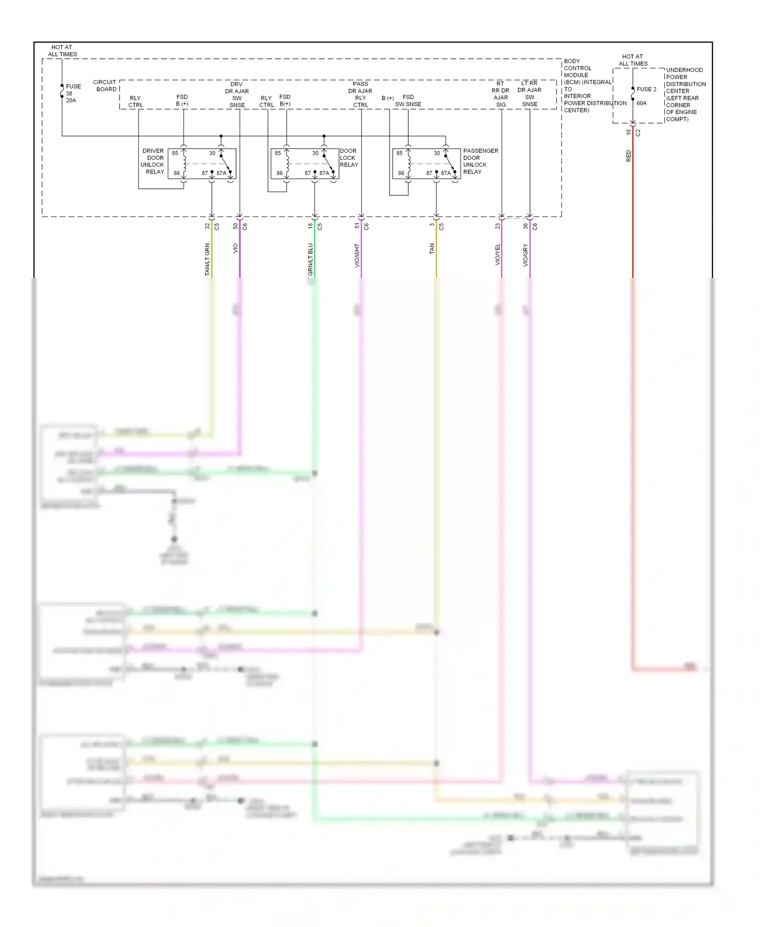 Dodge Dart PF (2012-2016) fsd wiring diagram  (1 of 2)