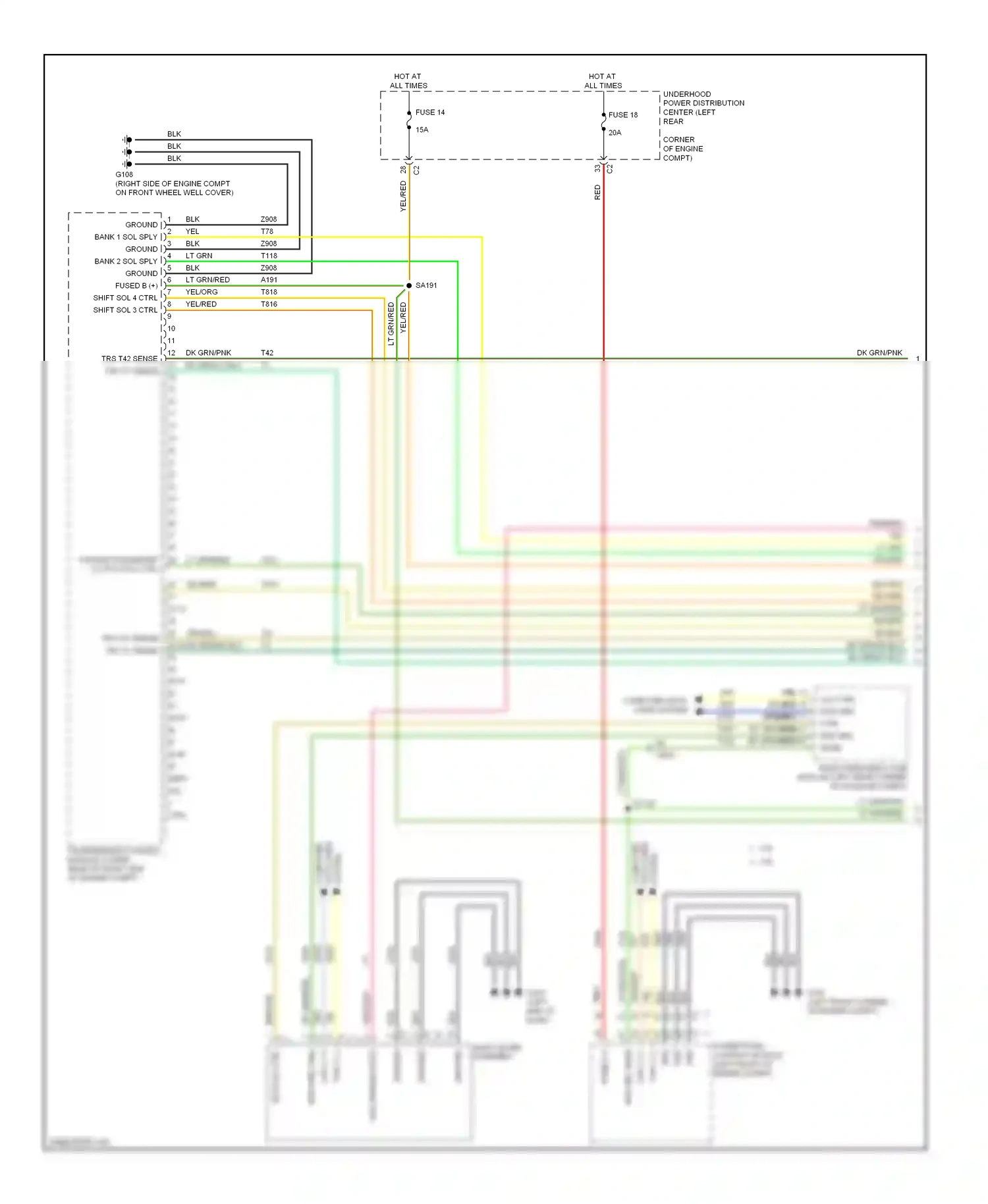 Dodge Dart PF (2012-2016) ground wiring diagram  (16 of 16)