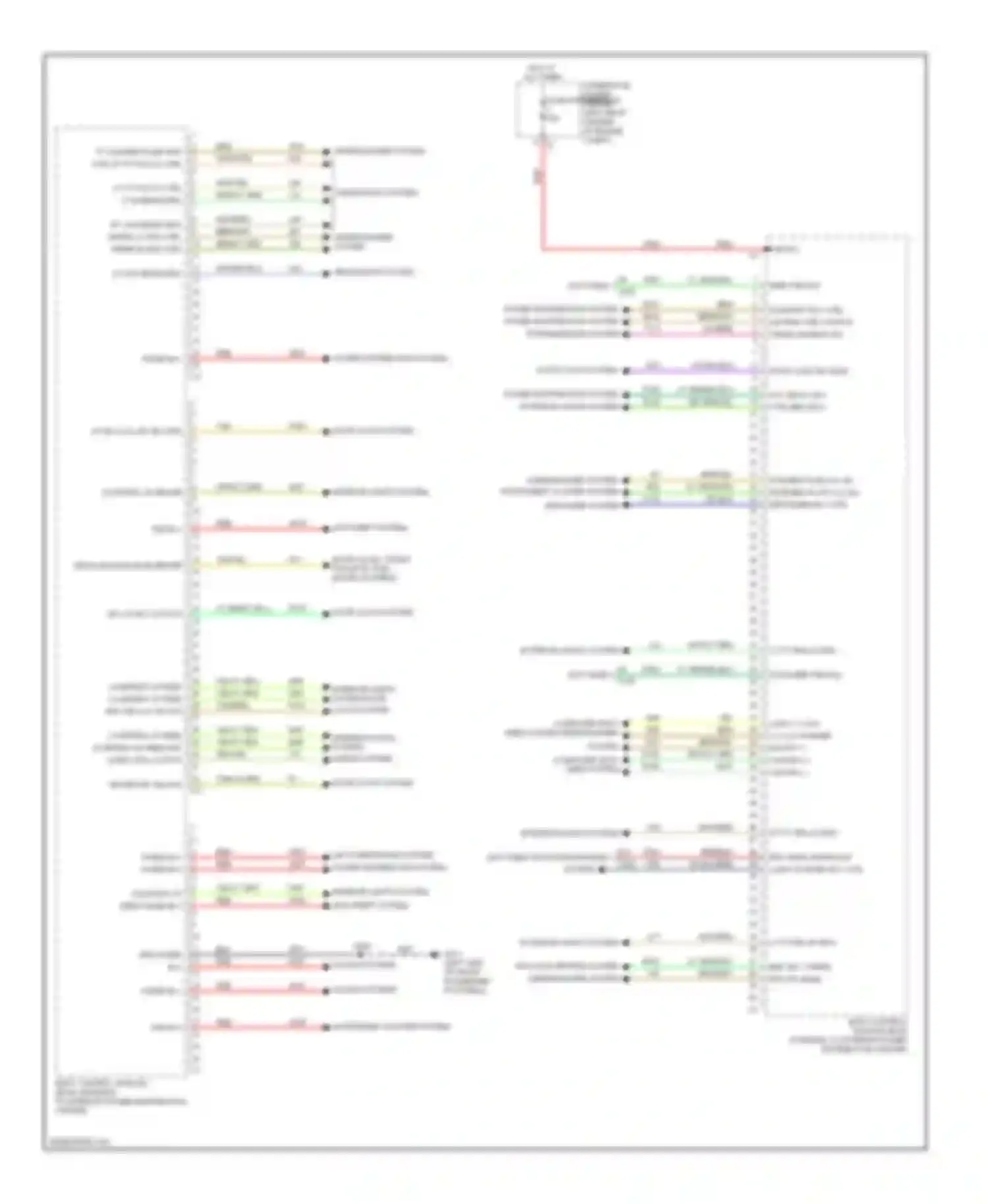 Wiring diagram instrument cluster system for Dodge Dart PF (2012-2016) (1 of 2)