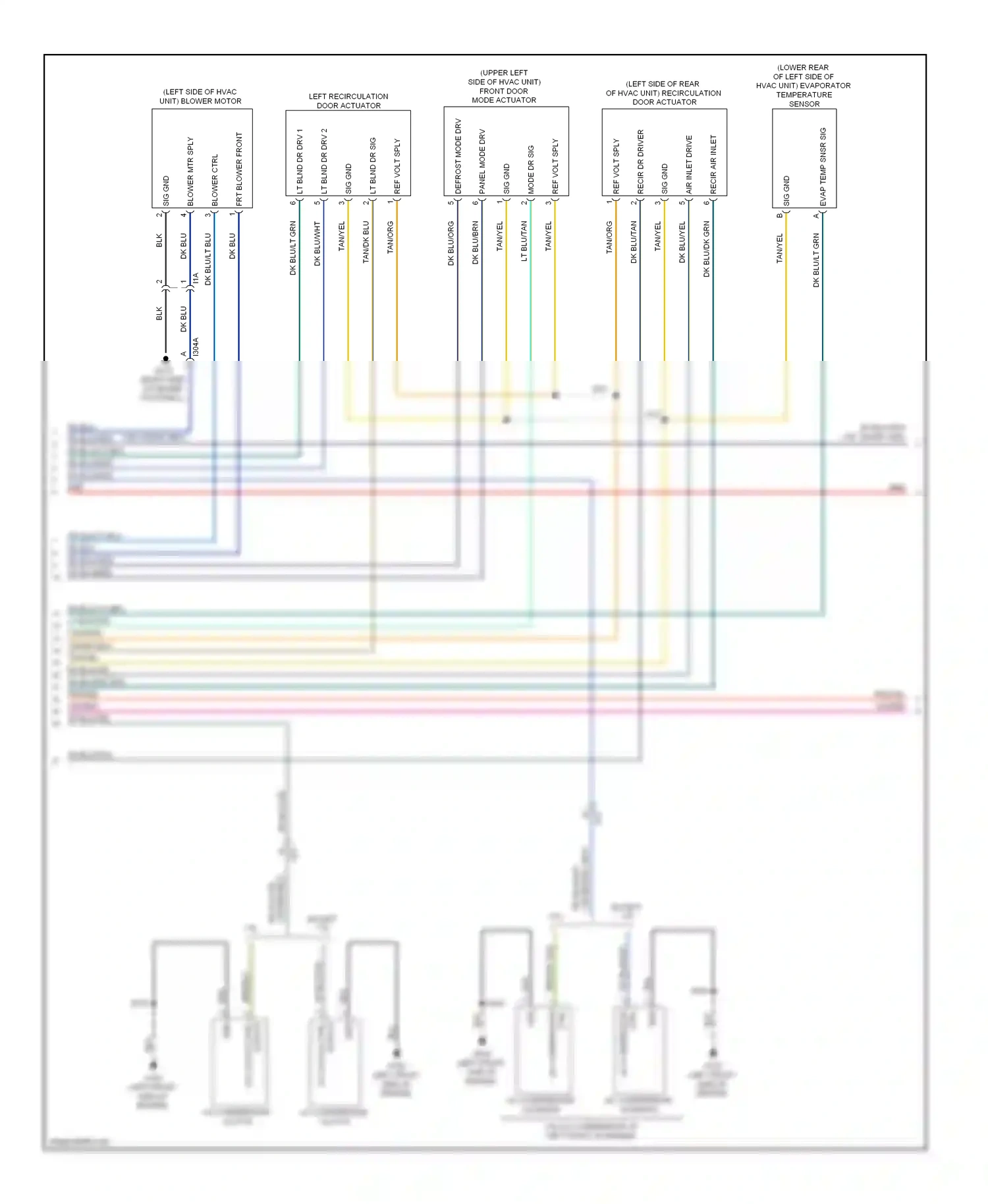 Dodge Dart PF (2012-2016) output wiring diagram  (1 of 4)
