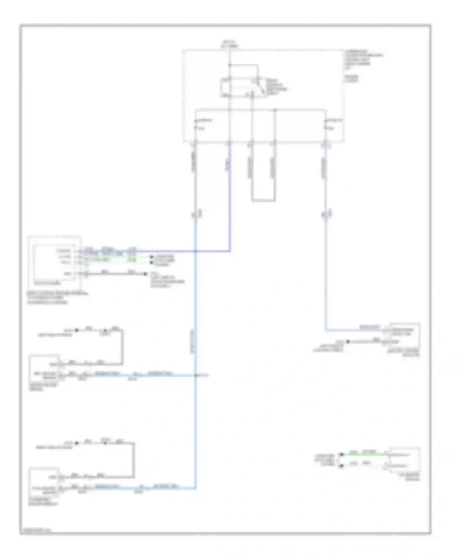 Wiring diagram pass heated mirror for Dodge Dart PF (2012-2016) (1 of 1)