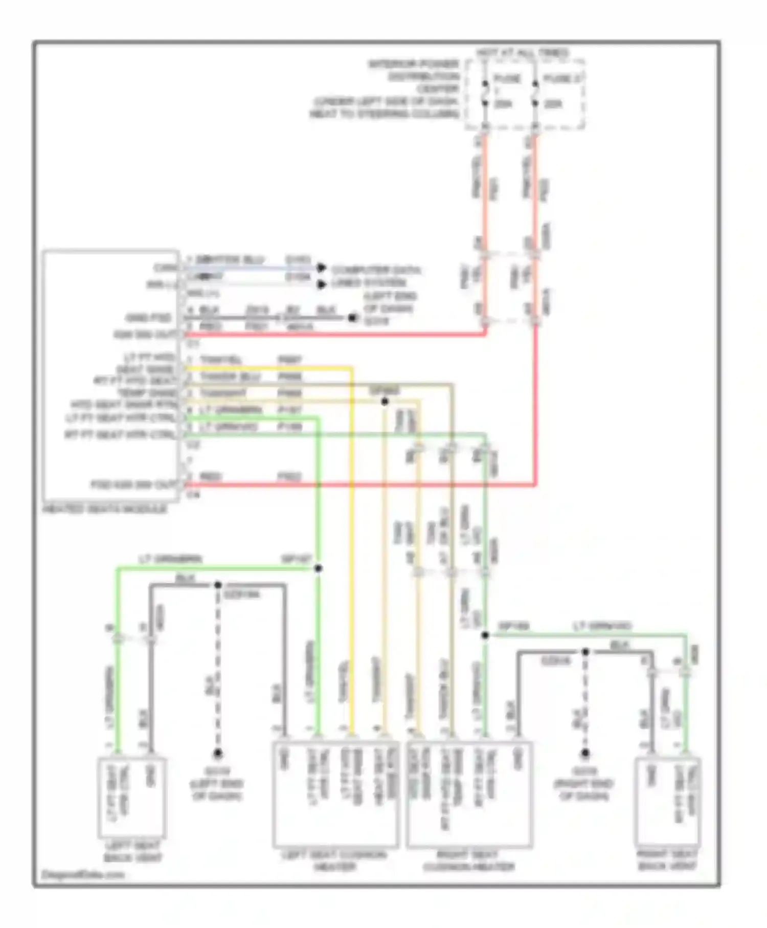 Wiring diagram tan/yel for Dodge Dart PF (2012-2016) (5 of 11)