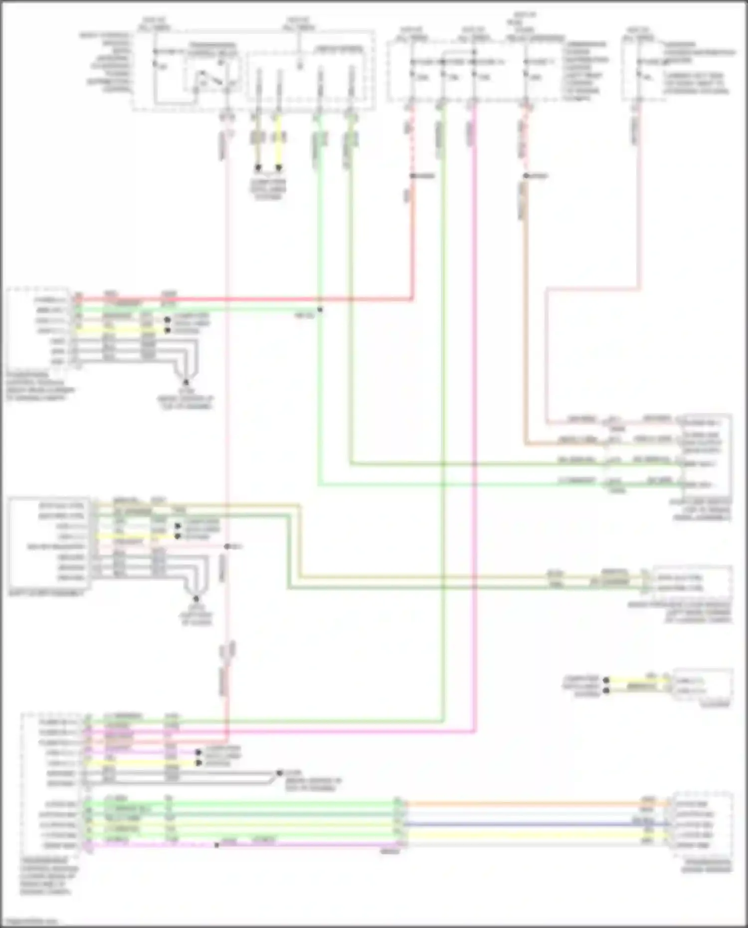 Wiring diagram underhood power distribution center for Dodge Dart PF (2012-2016) (5 of 8)