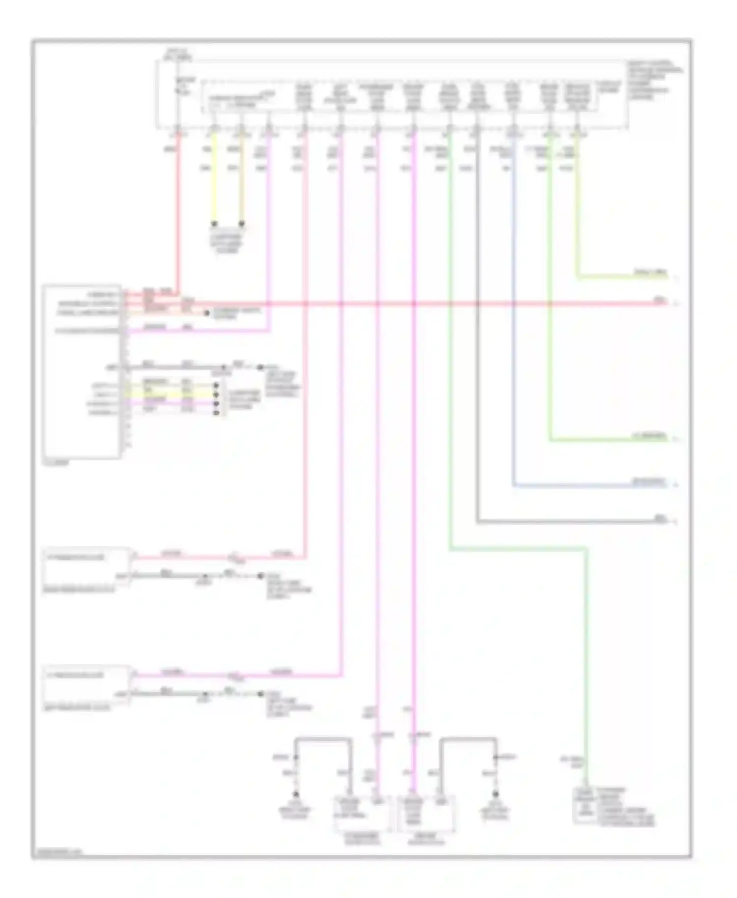 Wiring diagram vio/wht for Dodge Dart PF (2012-2016) (6 of 23)