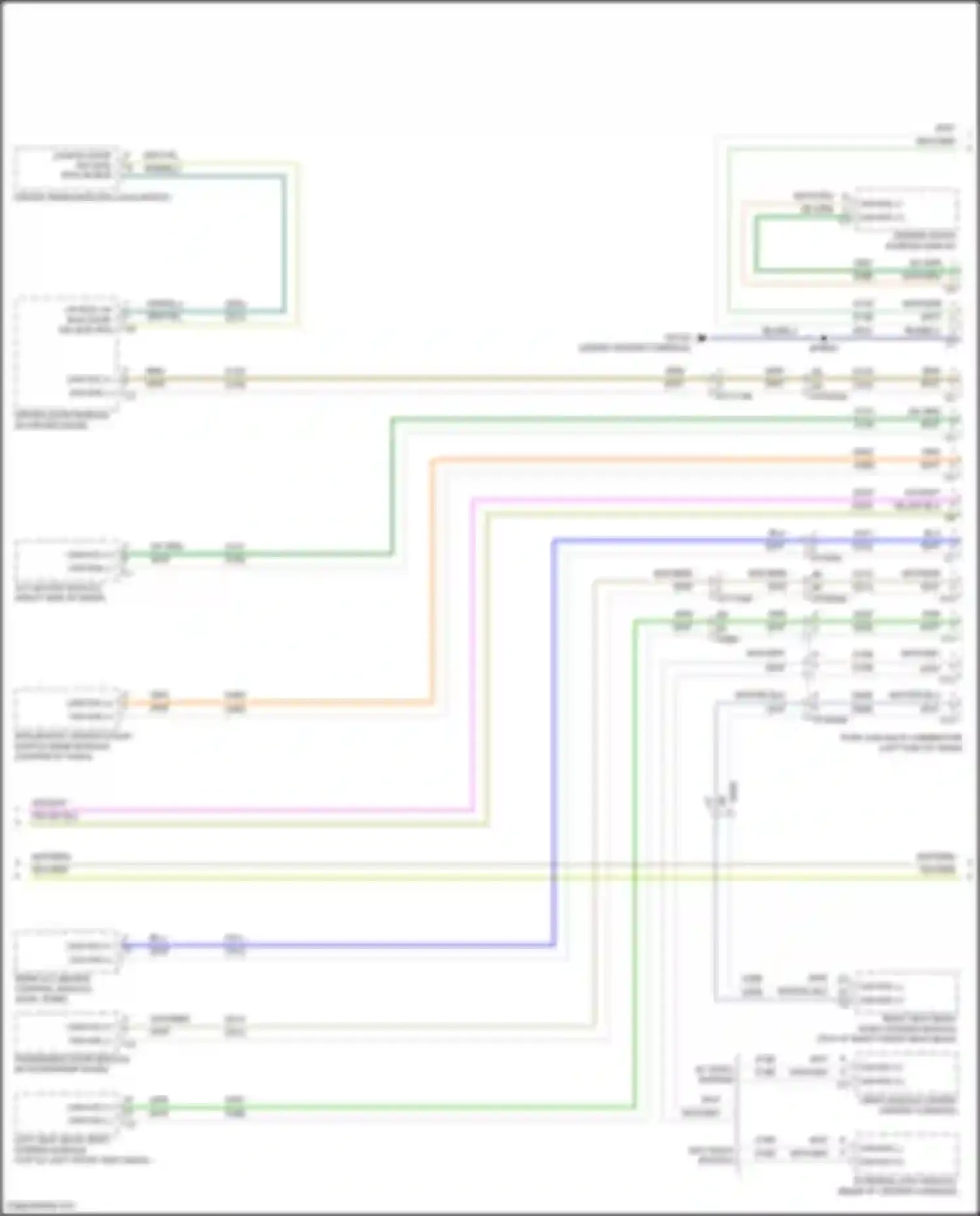 Durango SRT Dodge III facelift 2 (2020-2024): Computer data lines circuit (2 of 5)