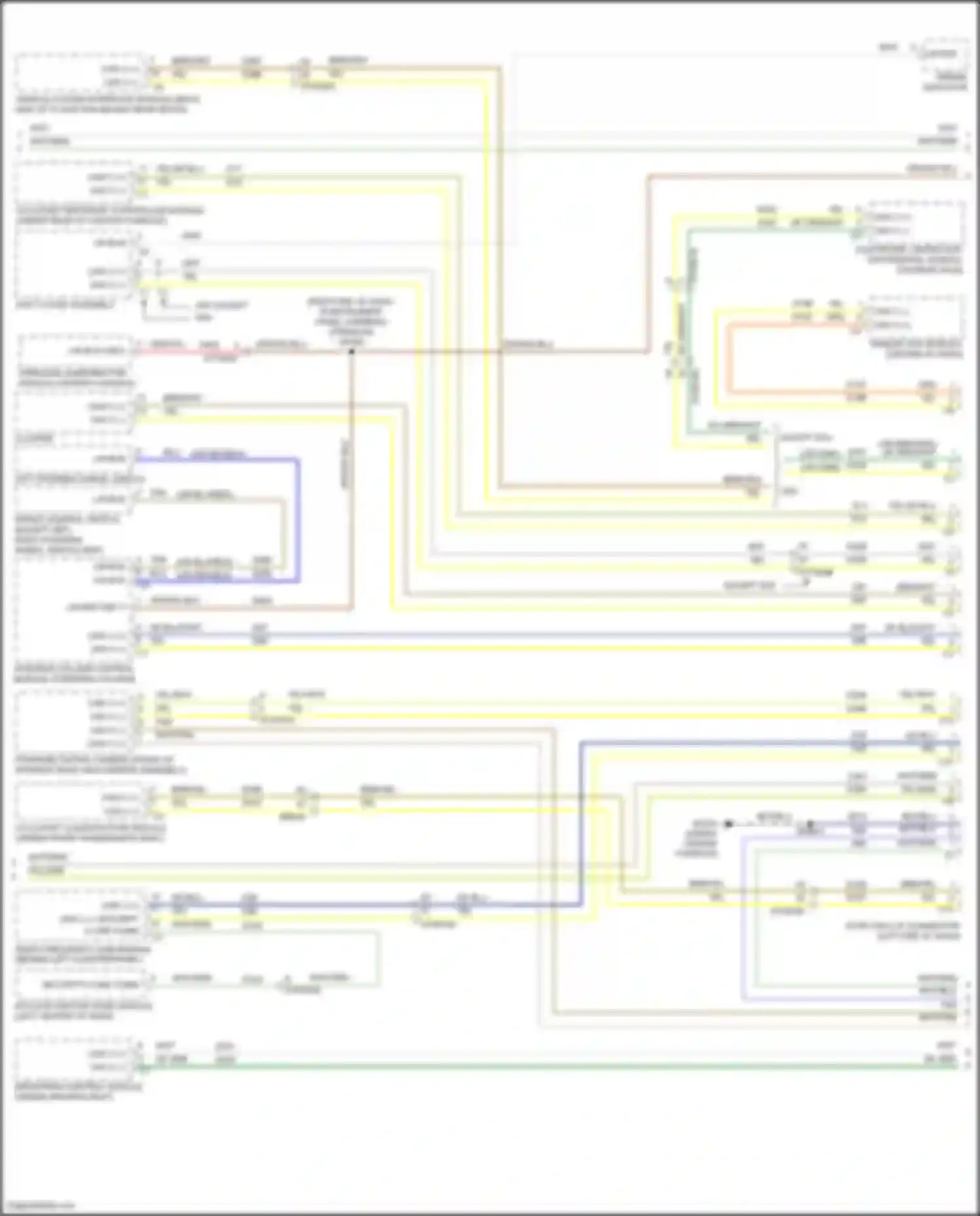 Durango SRT Dodge III facelift 2 (2020-2024): Computer data lines circuit (3 of 5)