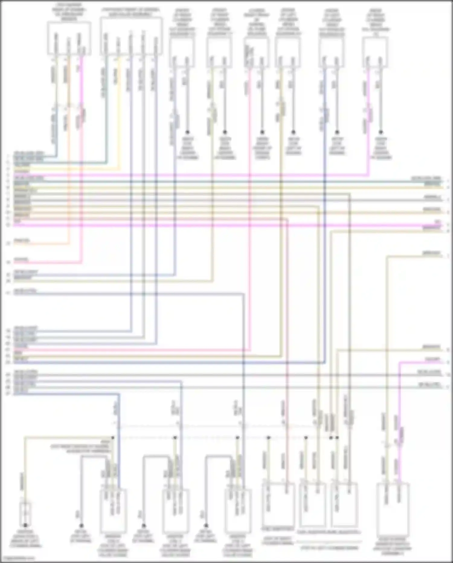 Durango SRT Dodge III facelift 2 (2020-2024): Wiring diagram engine performance 3.6l (3 of 6)