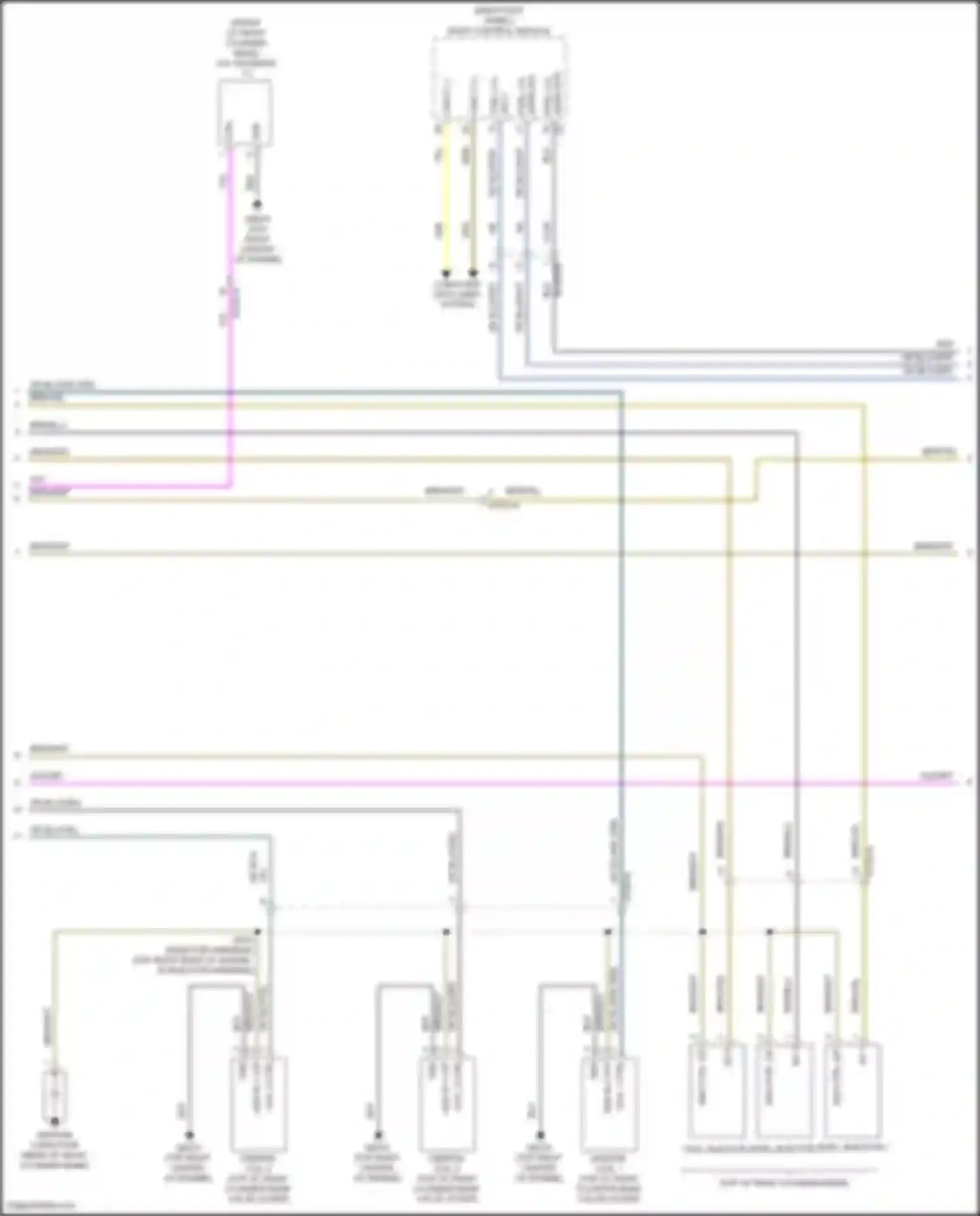 Durango SRT Dodge III facelift 2 (2020-2024): Wiring diagram engine performance 3.6l (4 of 6)