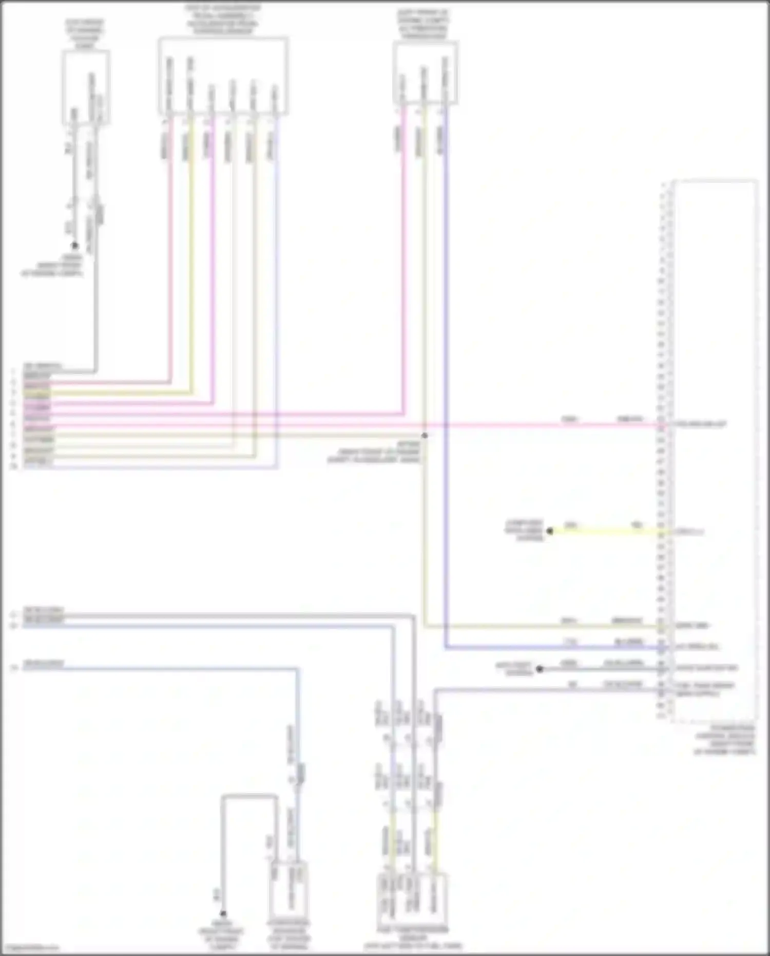 Durango SRT Dodge III facelift 2 (2020-2024): Wiring diagram engine performance 3.6l (6 of 6)