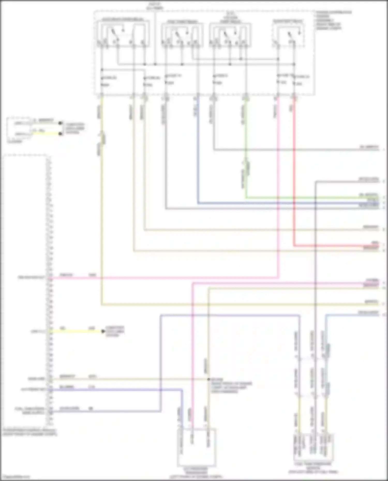 Durango SRT Dodge III facelift 2 (2020-2024): Wiring diagram engine performance 5.7l (1 of 6)