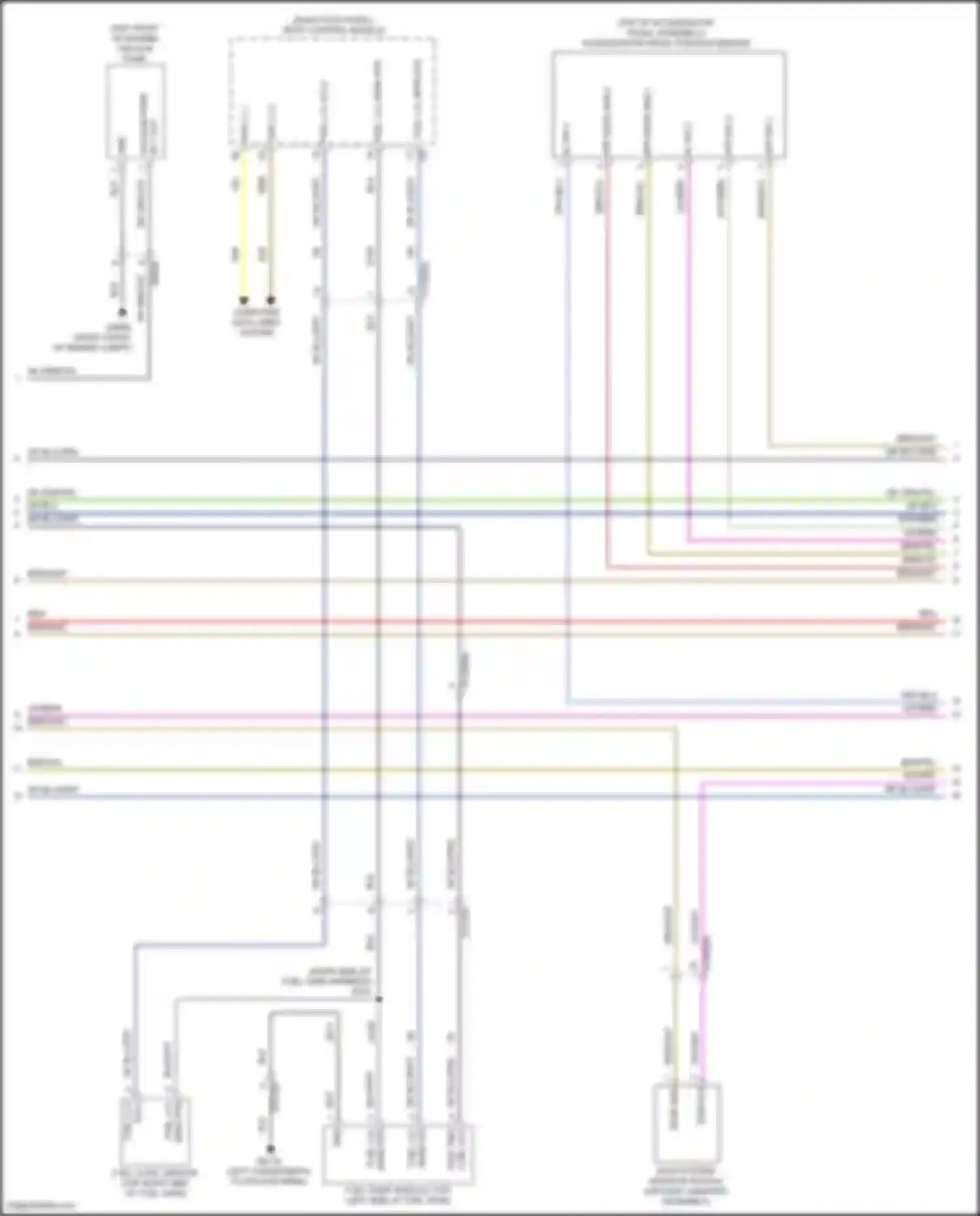 Durango SRT Dodge III facelift 2 (2020-2024): Wiring diagram engine performance 5.7l (2 of 6)