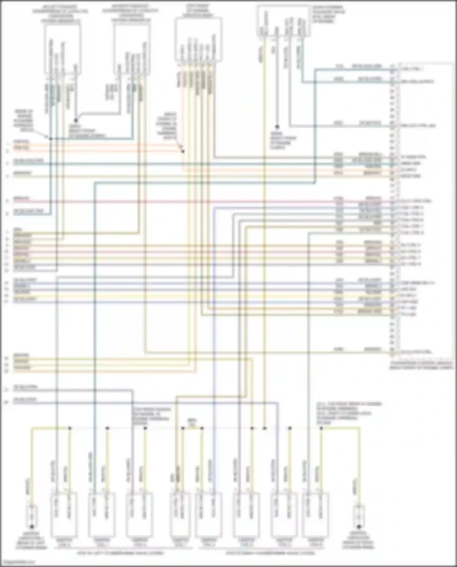 Durango SRT Dodge III facelift 2 (2020-2024): Wiring diagram engine performance 6.4l (6 of 6)
